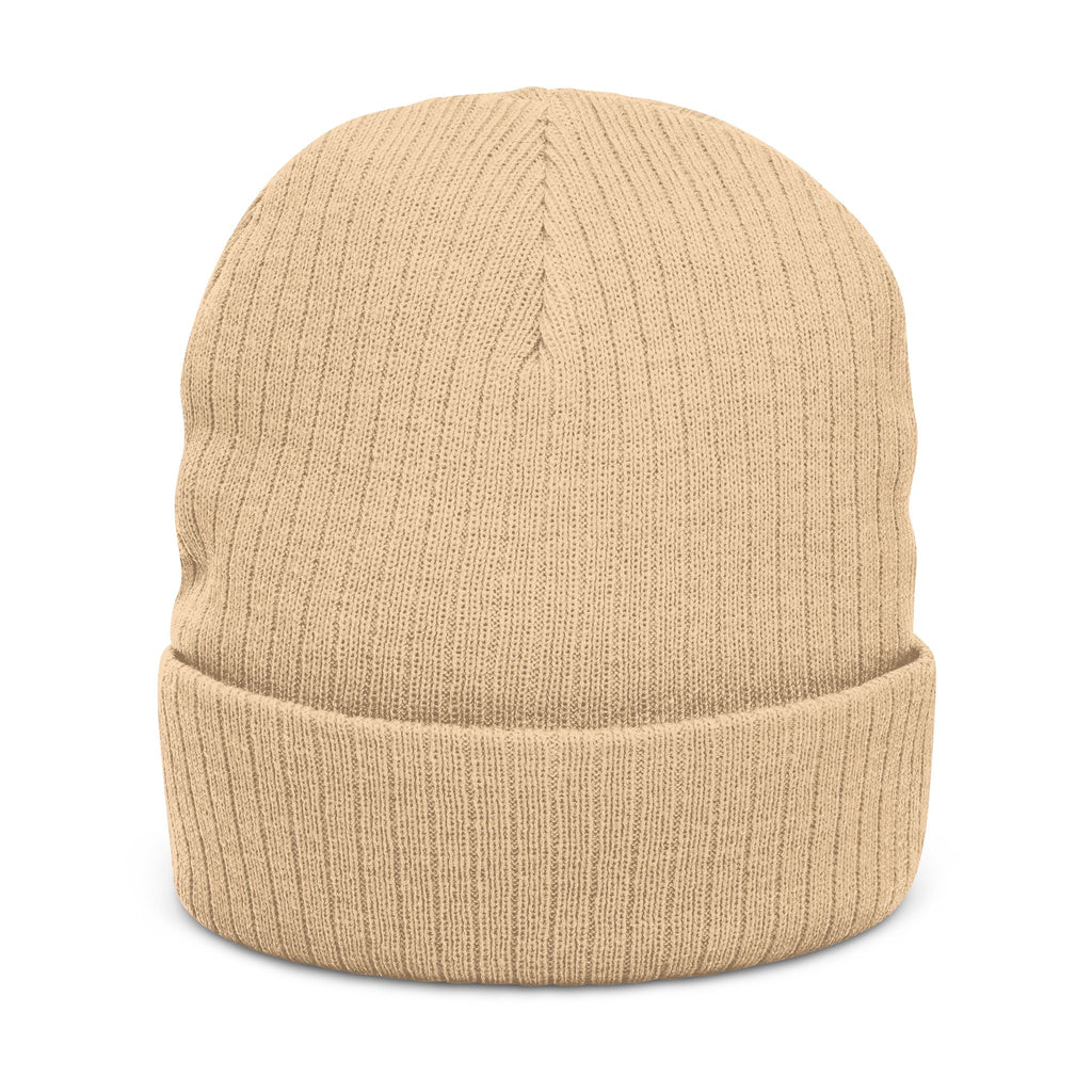 GNZ Ribbed Knit Beanie (Embroidery)