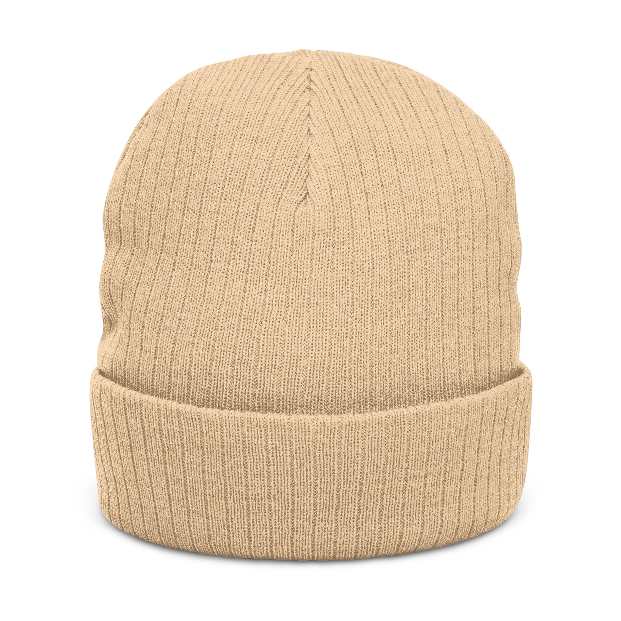 GNZ Ribbed Knit Beanie (Embroidery)