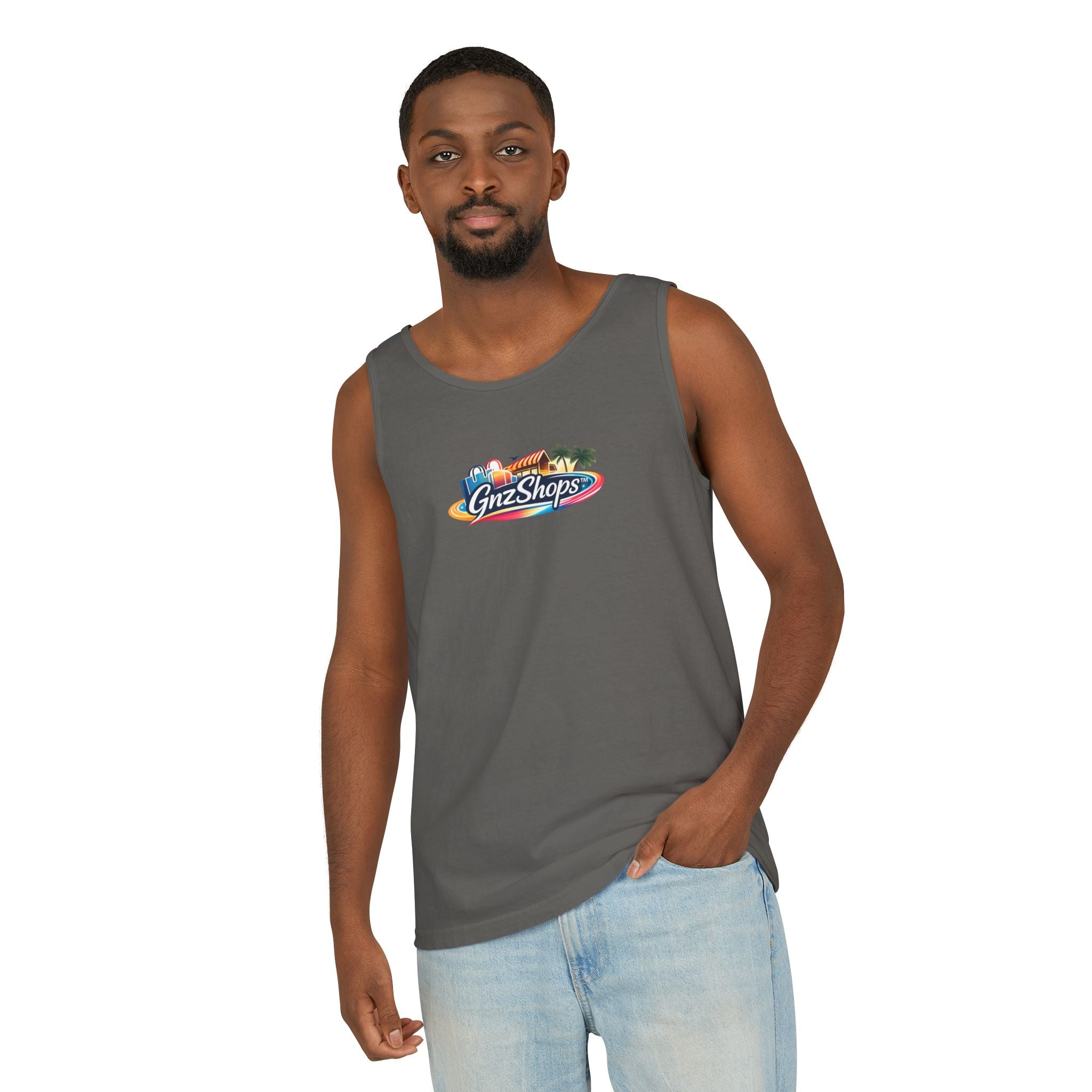 GNZ Unisex Garment-Dyed Tank Top