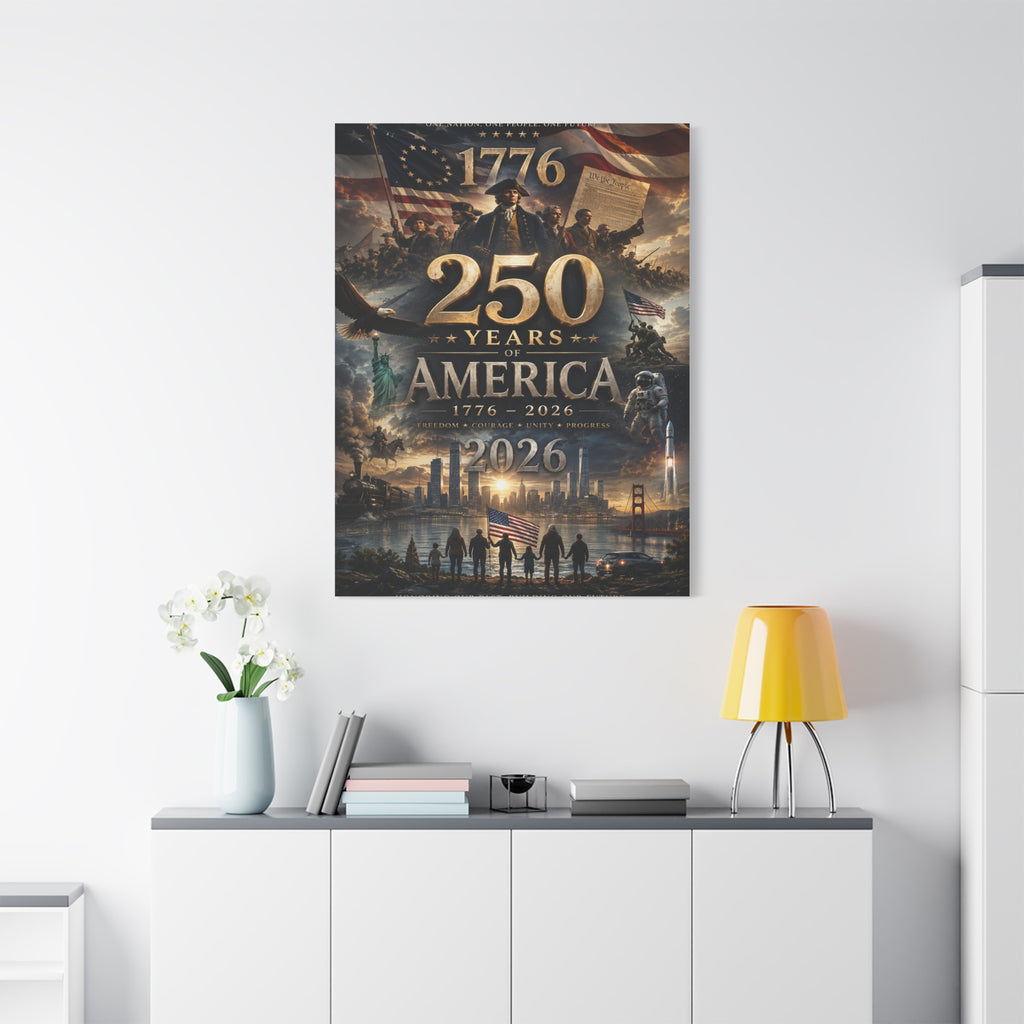 250 Matte Canvas, Stretched, 1.25"