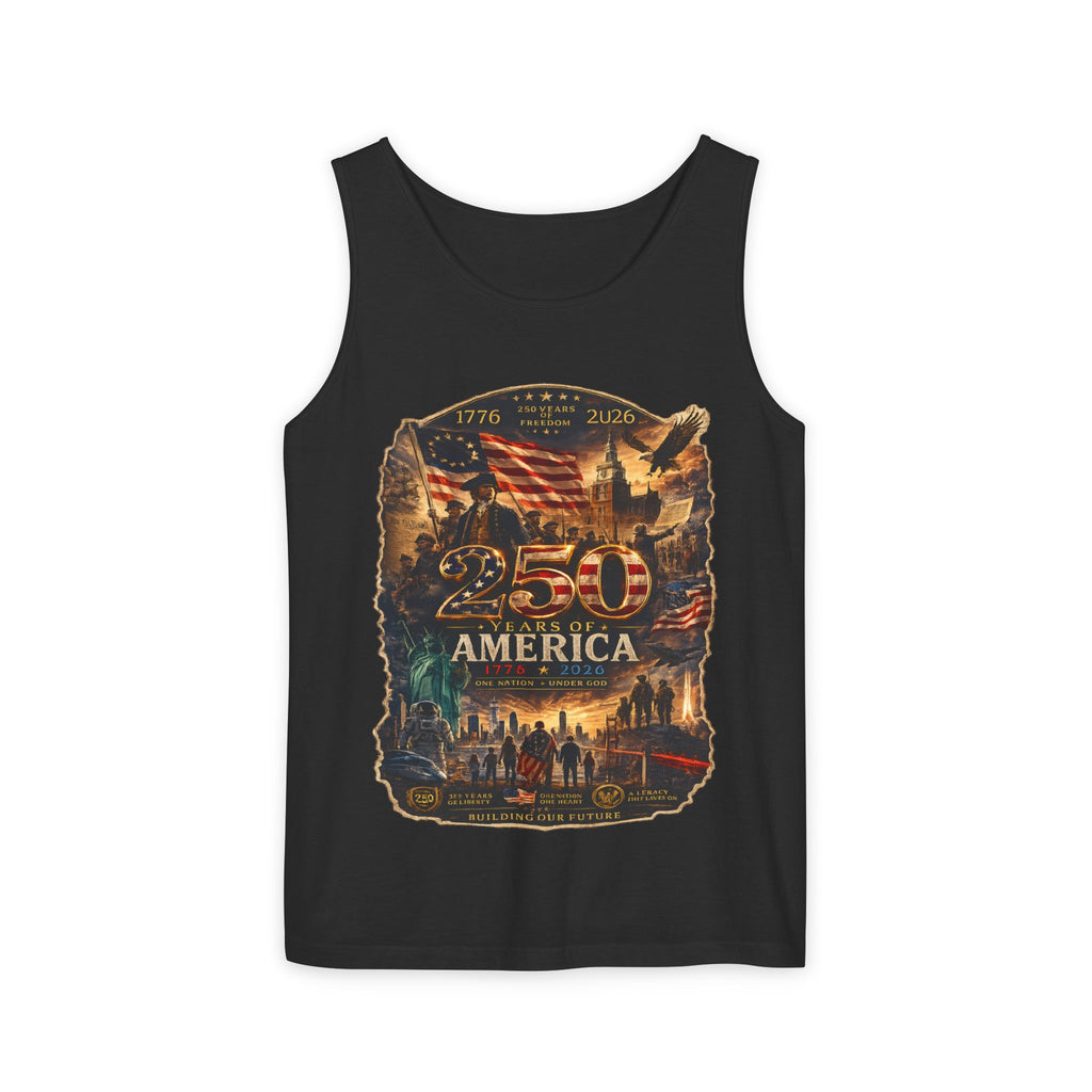 250 PREMIUM Unisex Garment-Dyed Tank Top