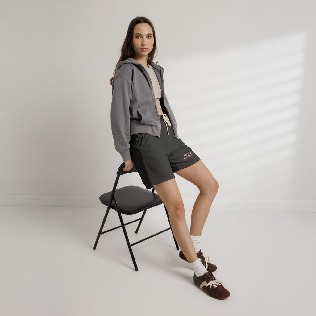 GNZ Unisex Garment-Dyed Lightweight Fleece Sweat Shorts