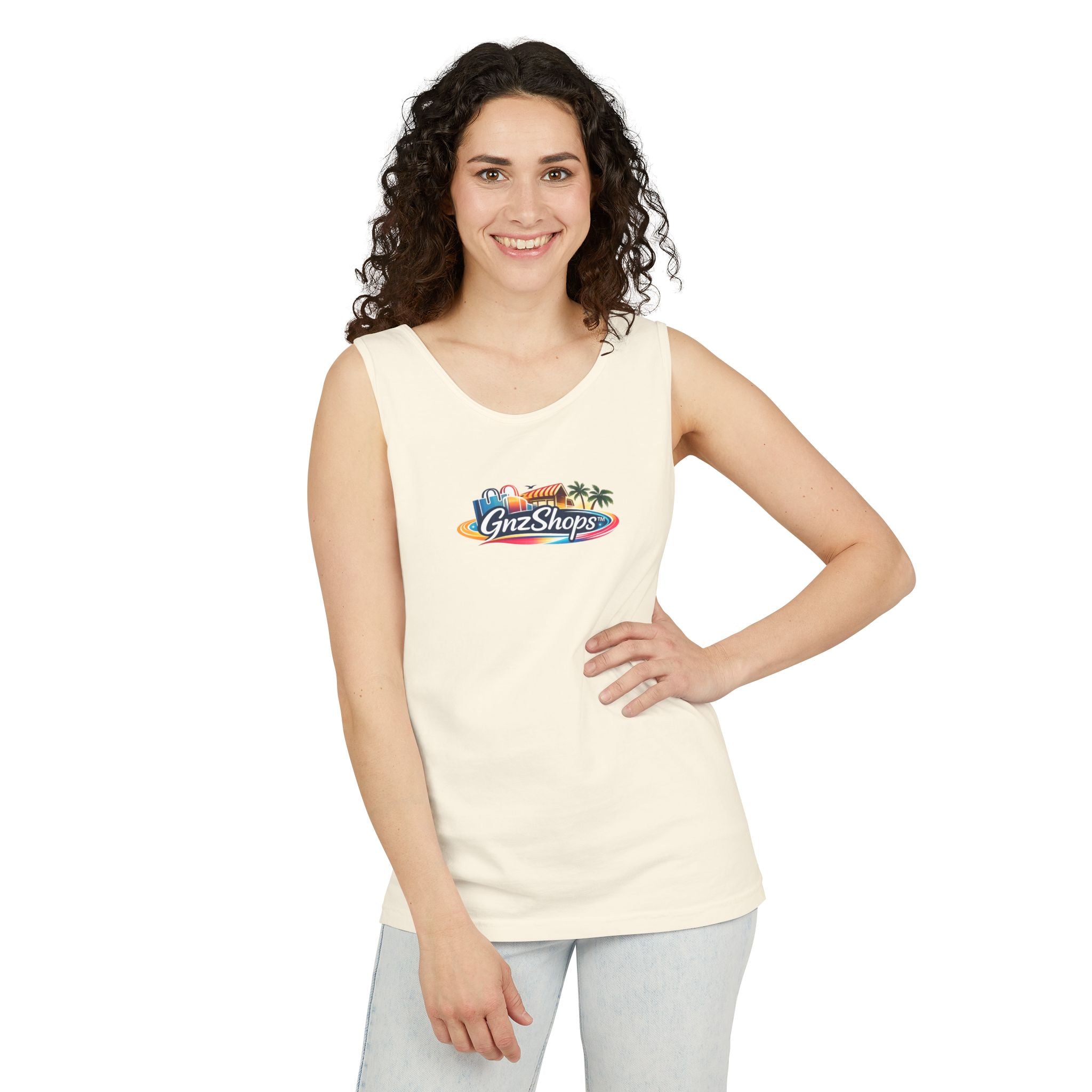 GNZ Unisex Garment-Dyed Tank Top