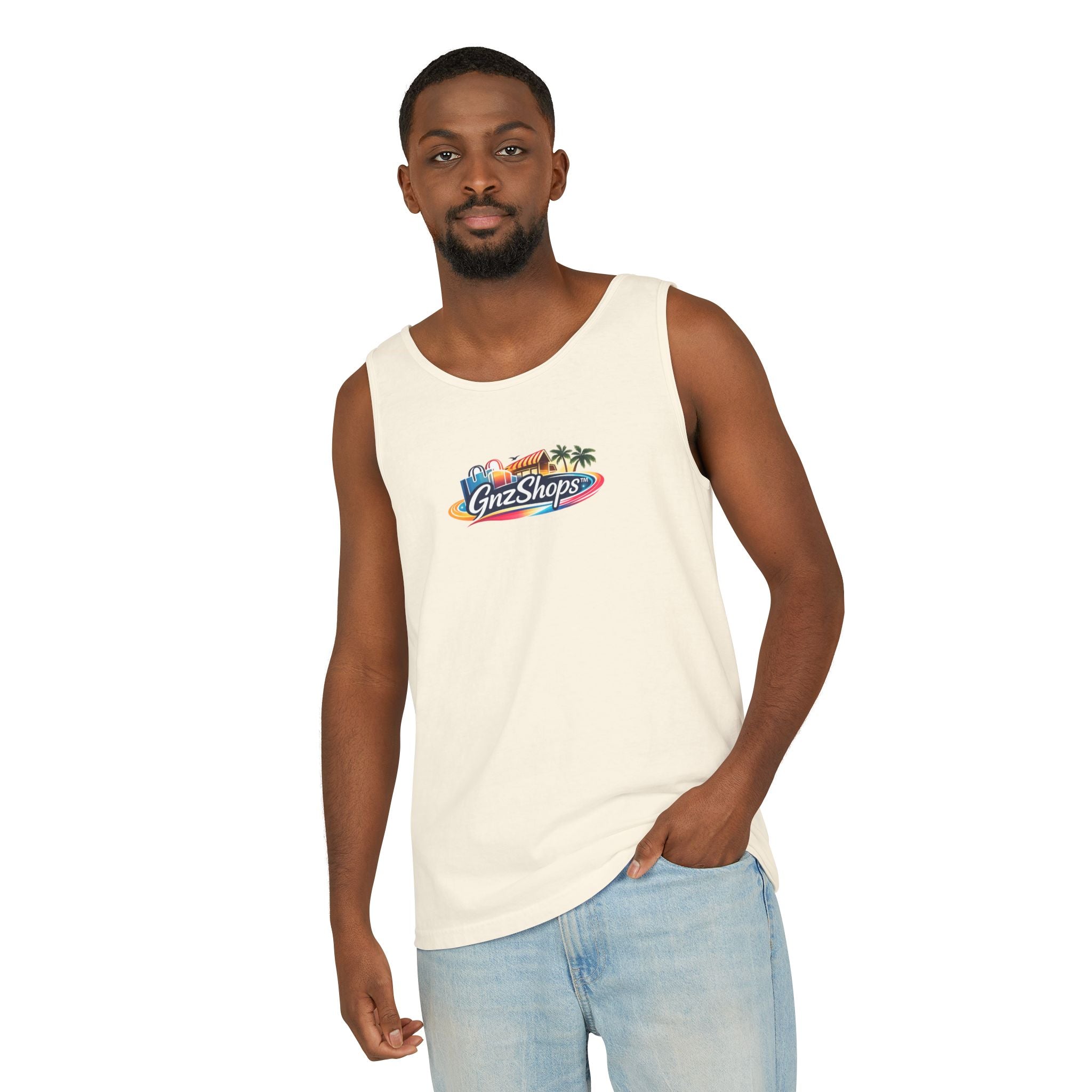 GNZ Unisex Garment-Dyed Tank Top