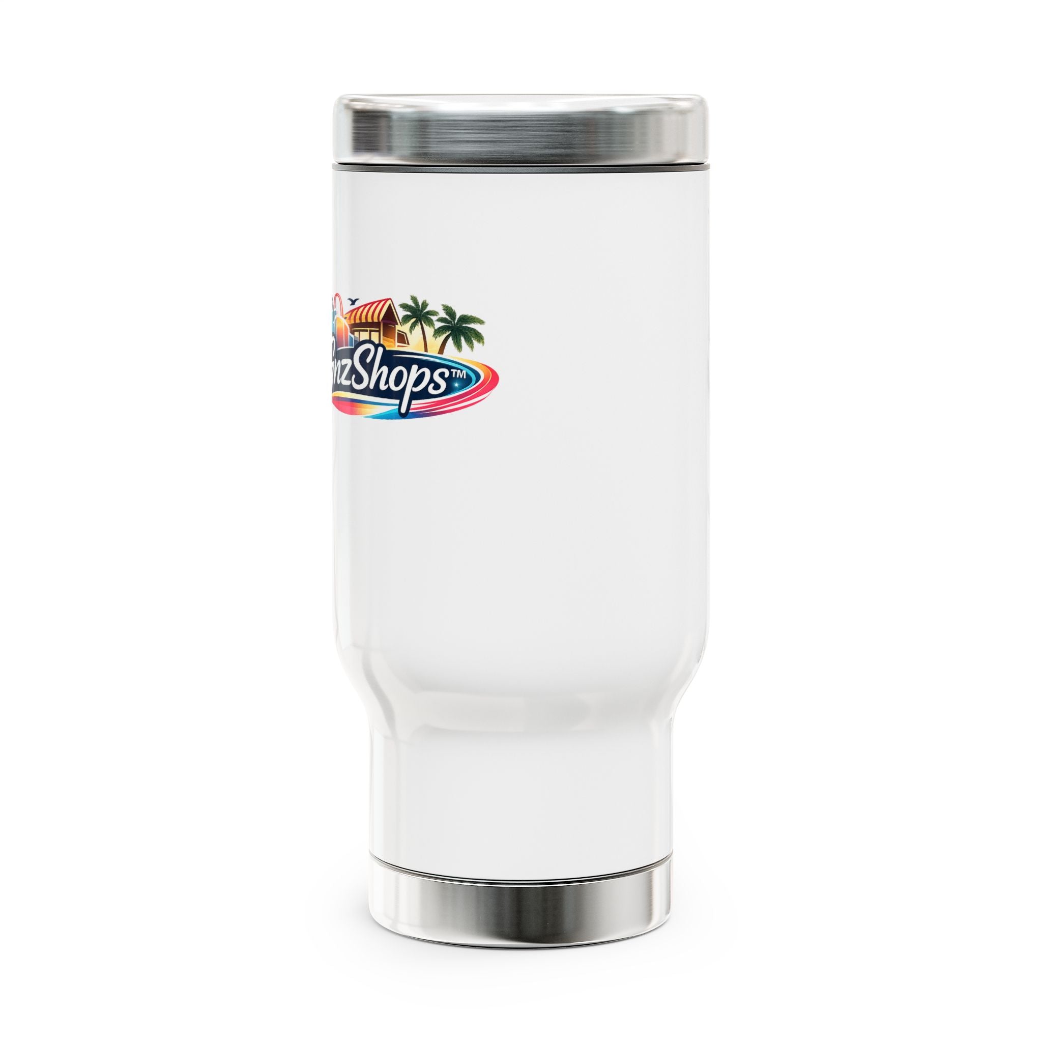 GNZ Stainless Steel Travel Mug with Handle, 14oz