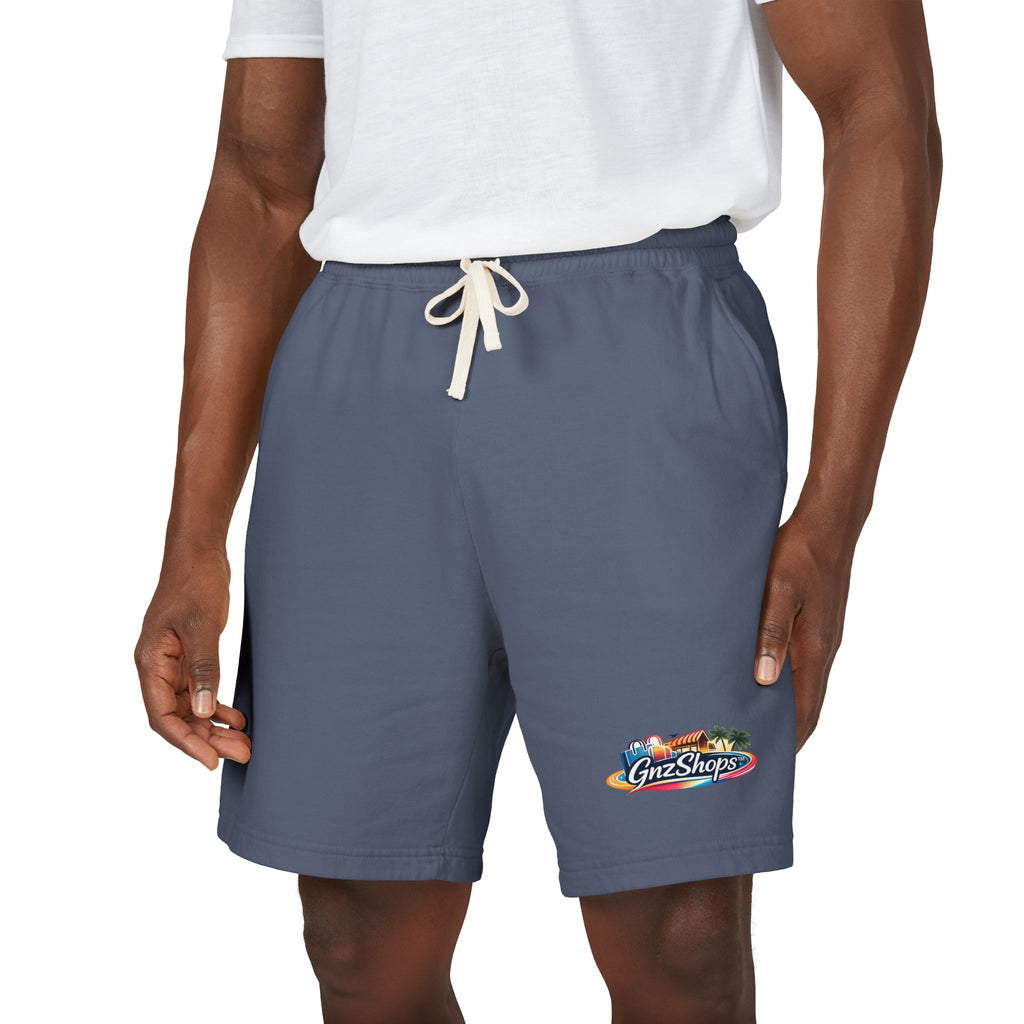 GNZ Unisex Garment-Dyed Lightweight Fleece Sweat Shorts