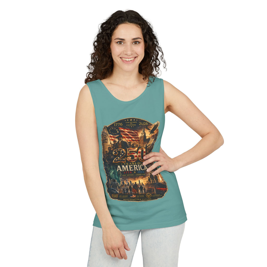 250 PREMIUM Unisex Garment-Dyed Tank Top