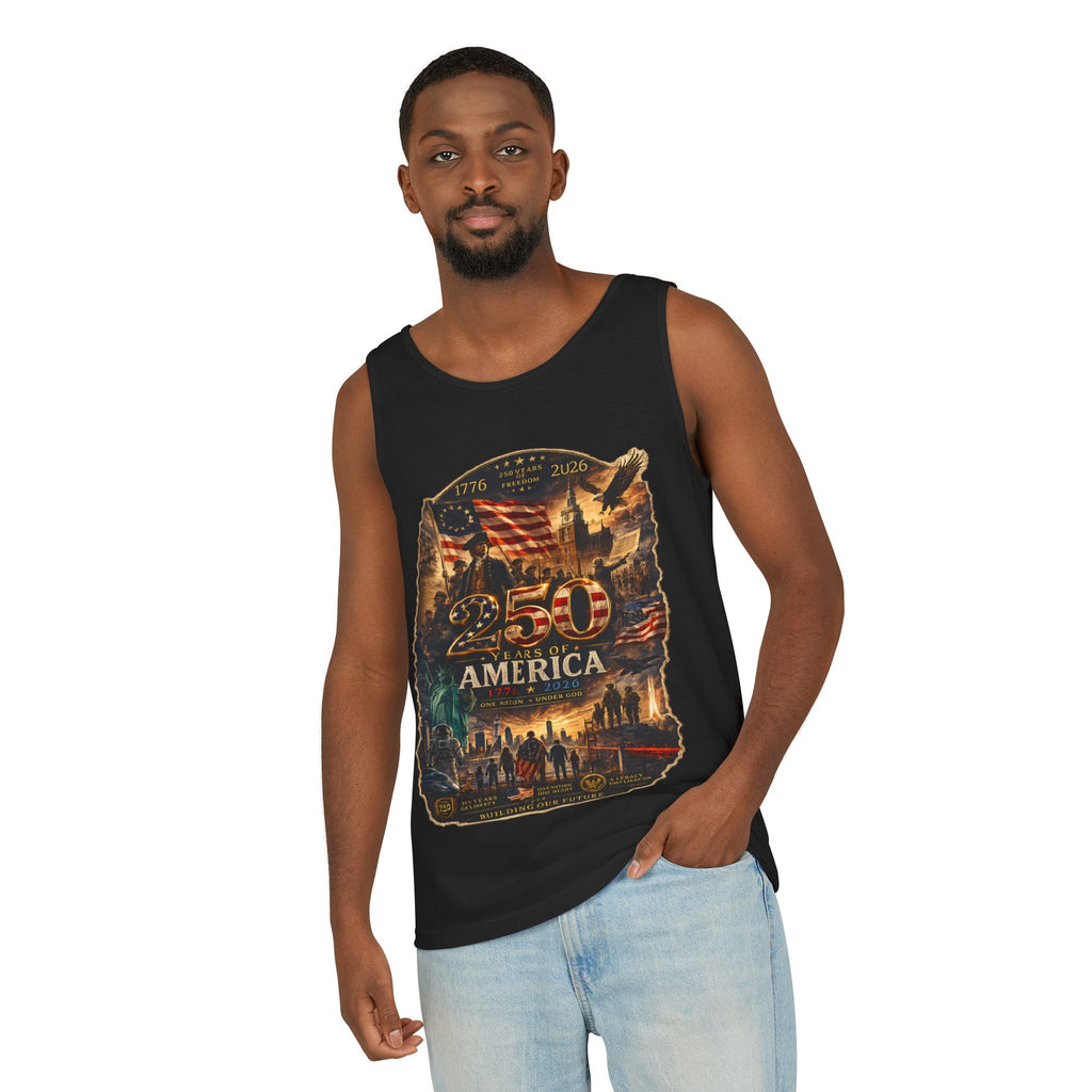 250 PREMIUM Unisex Garment-Dyed Tank Top