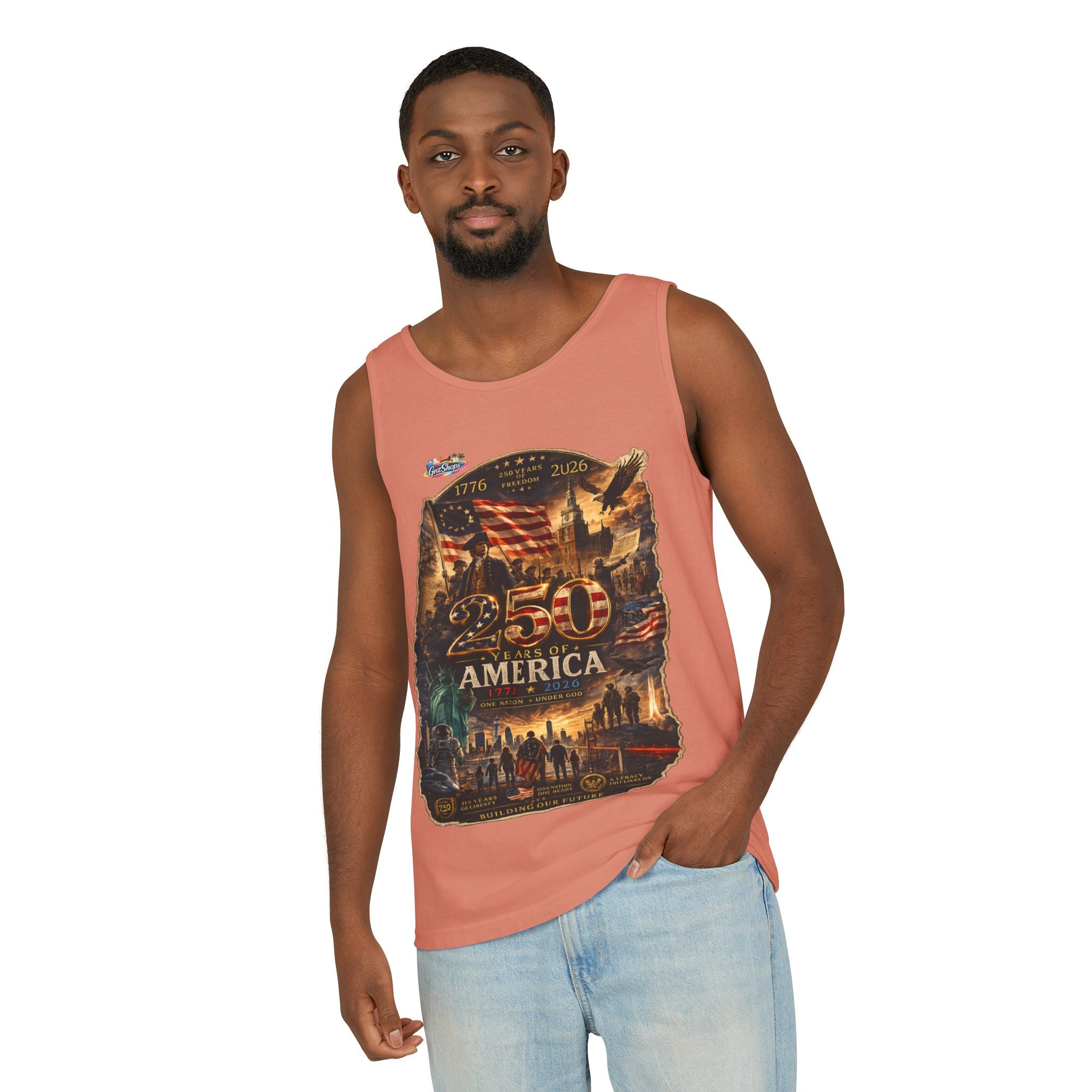 Copy of 250 PREMIUM Unisex Garment-Dyed Tank Top