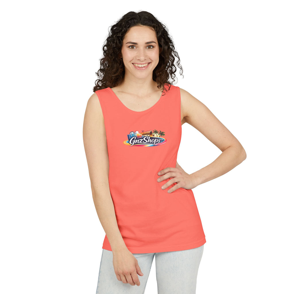 GNZ Unisex Garment-Dyed Tank Top