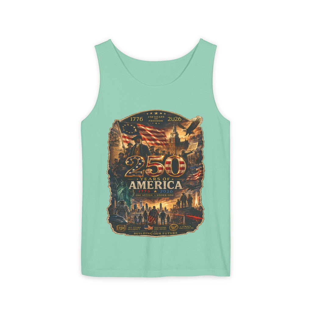 250 PREMIUM Unisex Garment-Dyed Tank Top