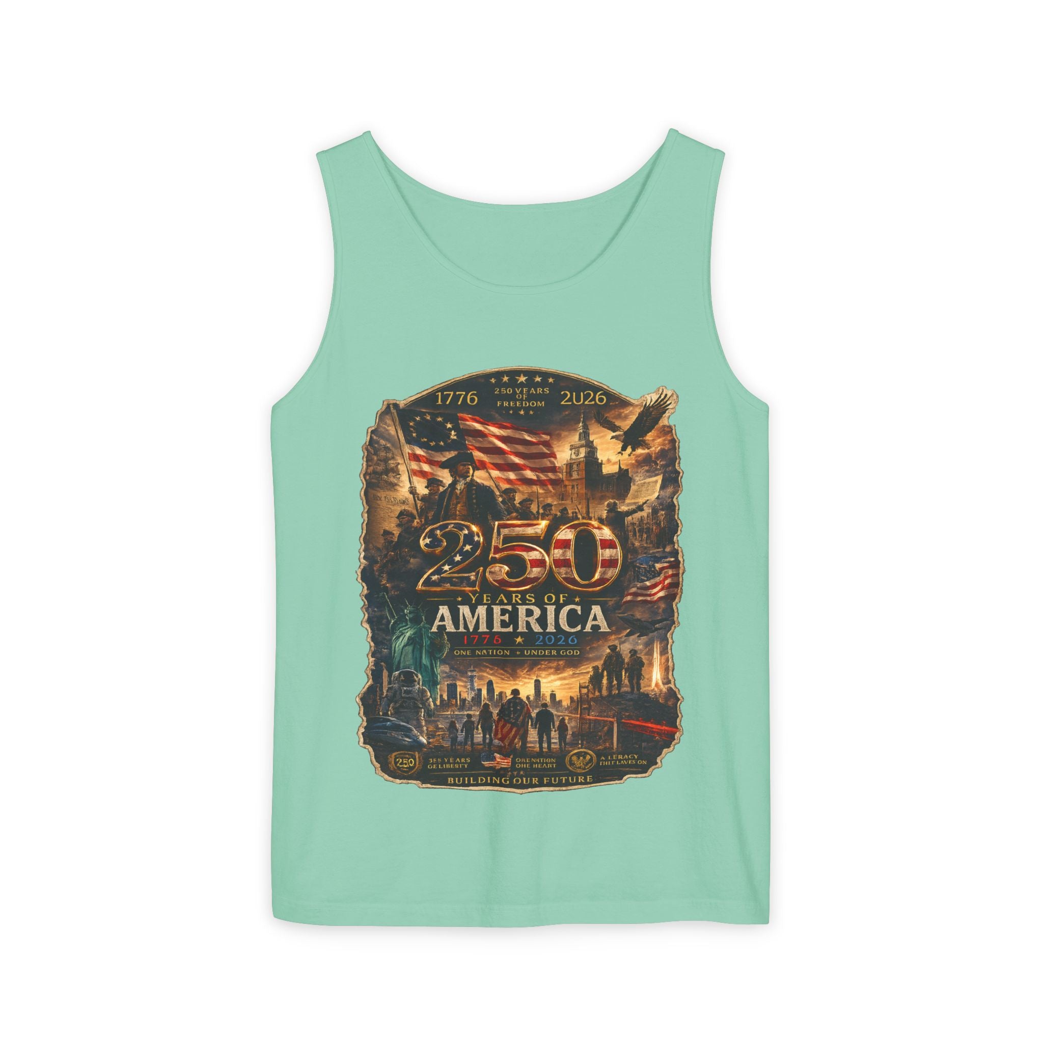 250 PREMIUM Unisex Garment-Dyed Tank Top