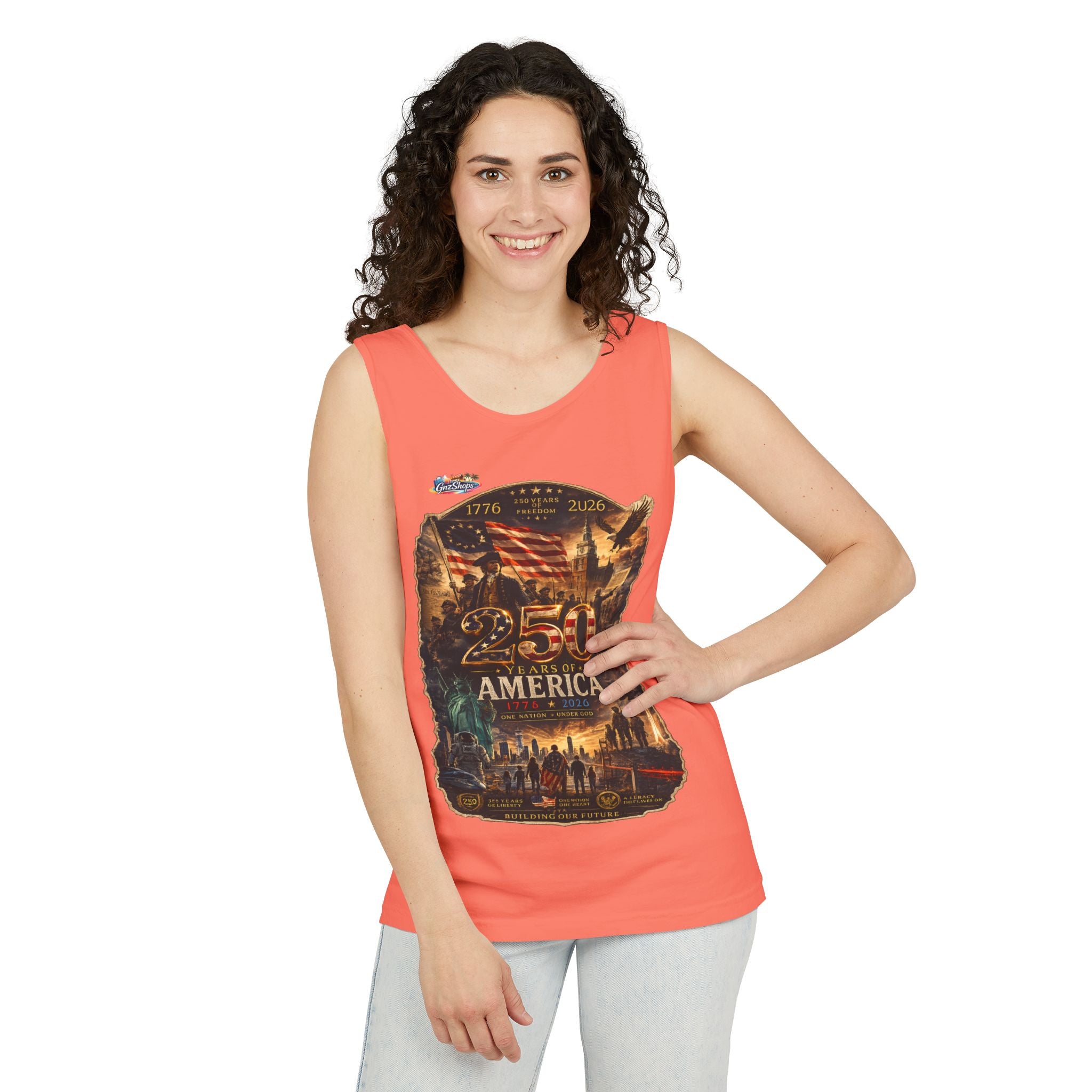 Copy of 250 PREMIUM Unisex Garment-Dyed Tank Top
