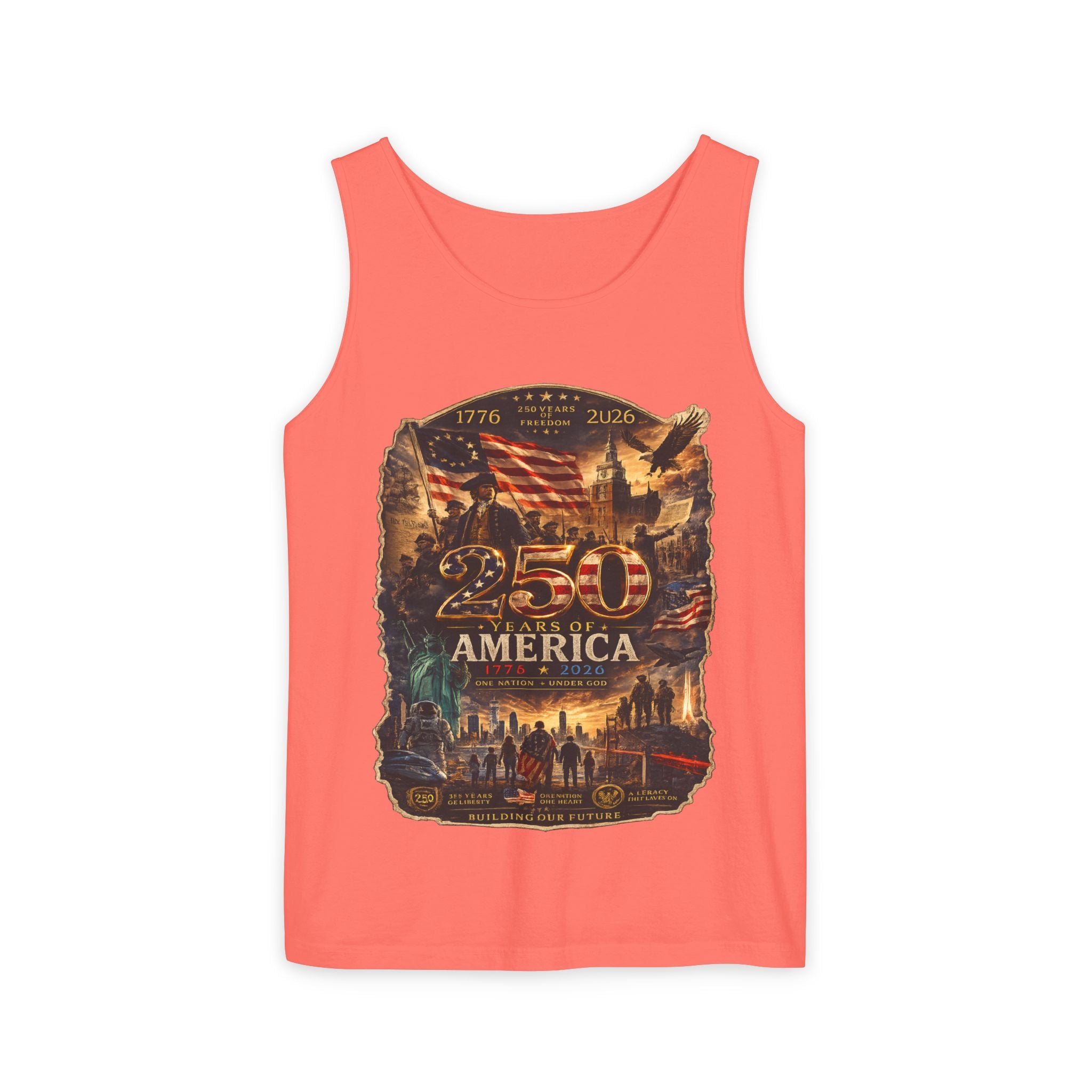 250 PREMIUM Unisex Garment-Dyed Tank Top