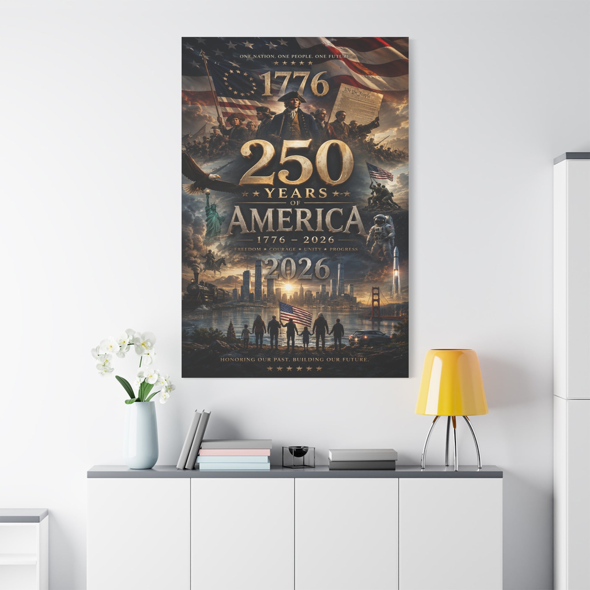 250 Matte Canvas, Stretched, 1.25"