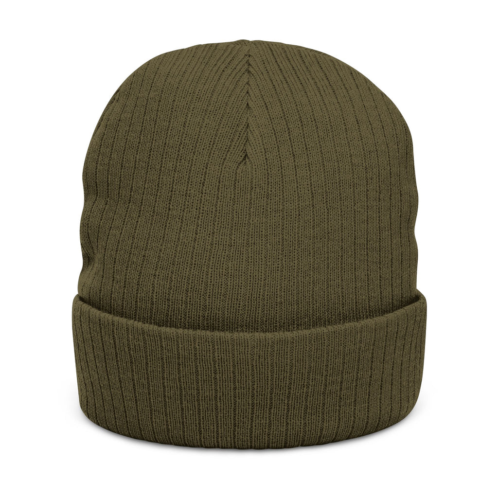 GNZ Ribbed Knit Beanie (Embroidery)