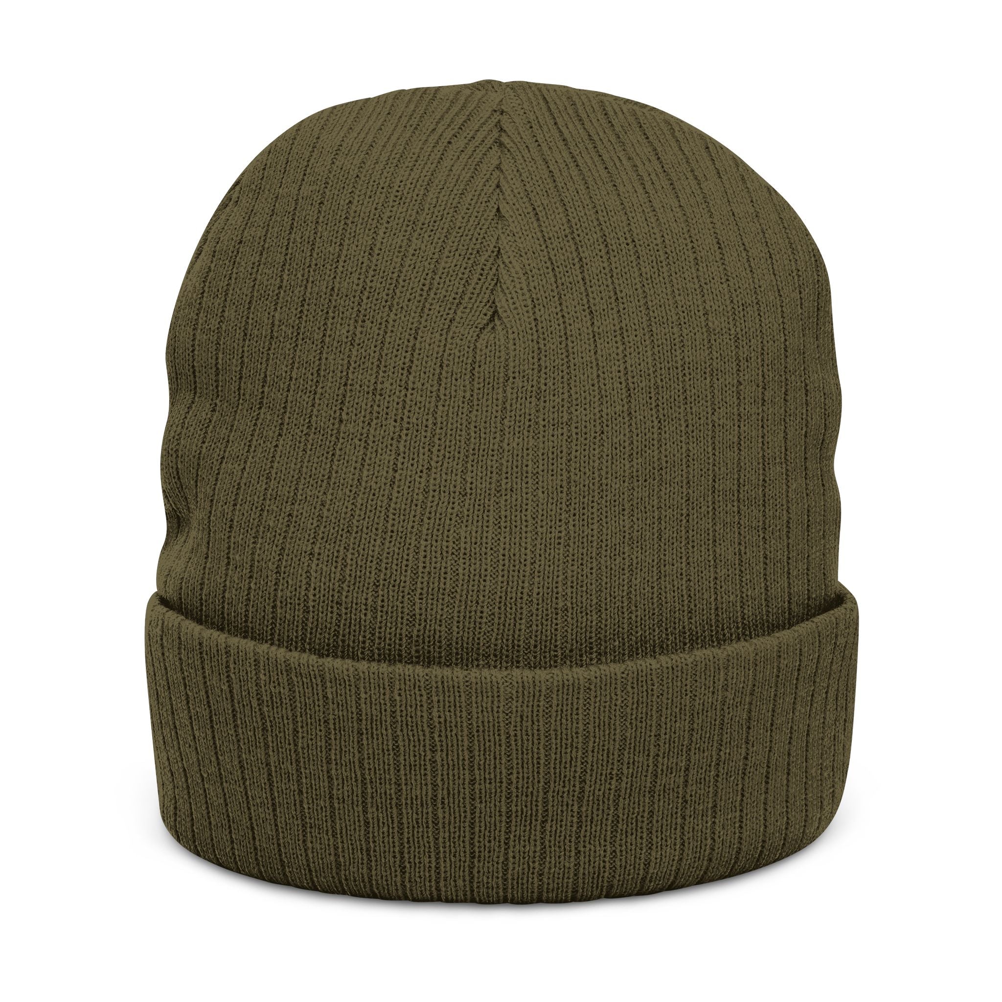 GNZ Ribbed Knit Beanie (Embroidery)