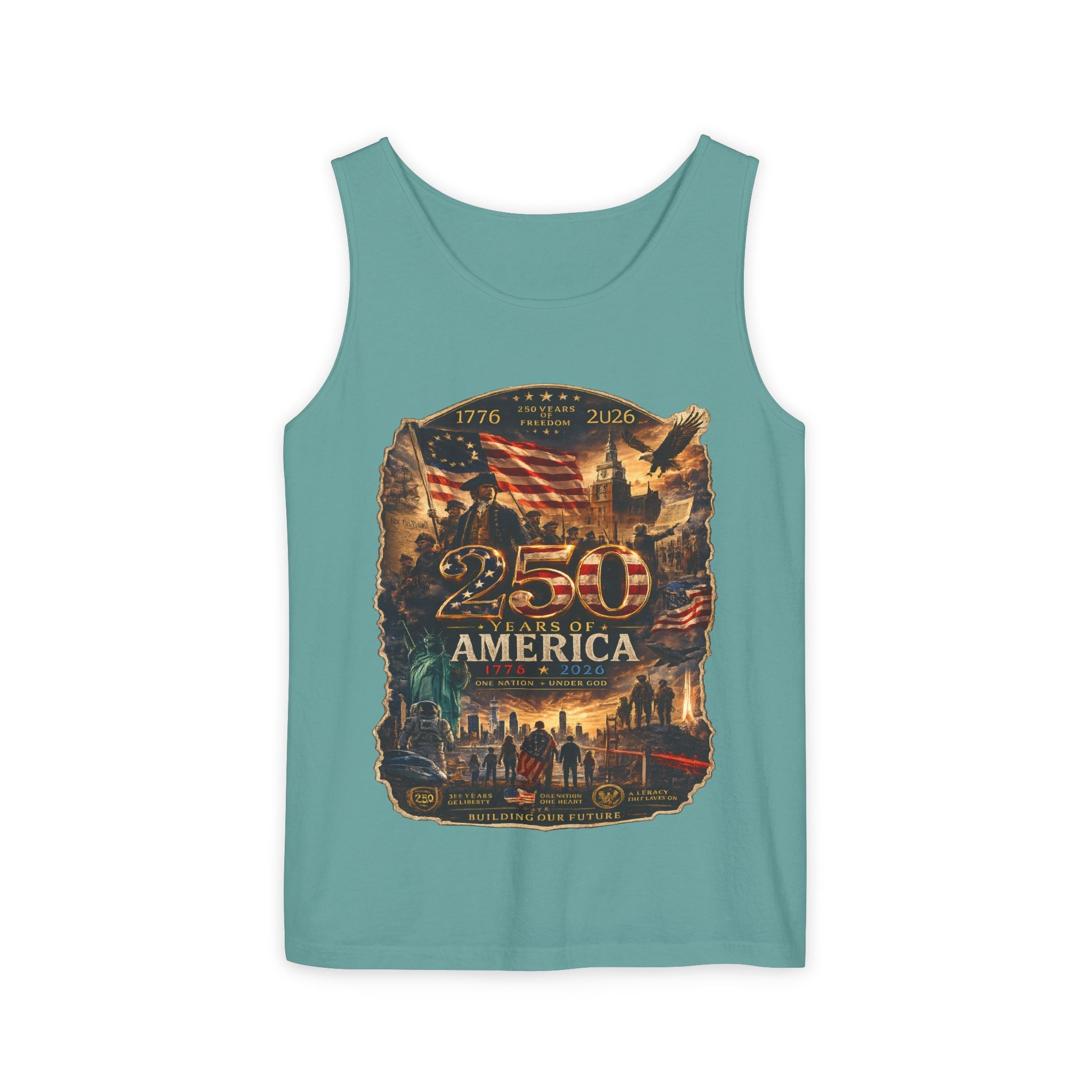 250 PREMIUM Unisex Garment-Dyed Tank Top