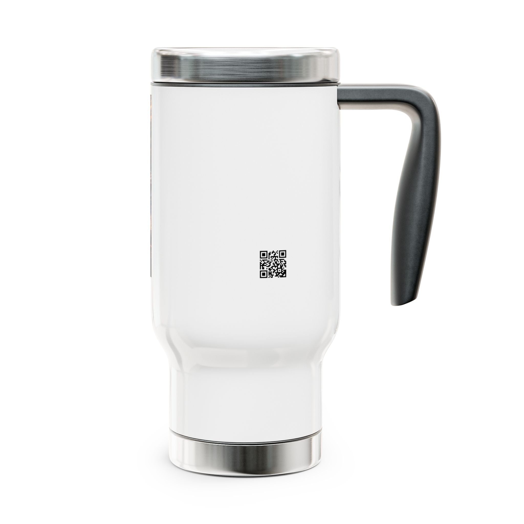 250 Stainless Steel Travel Mug with Handle, 14oz