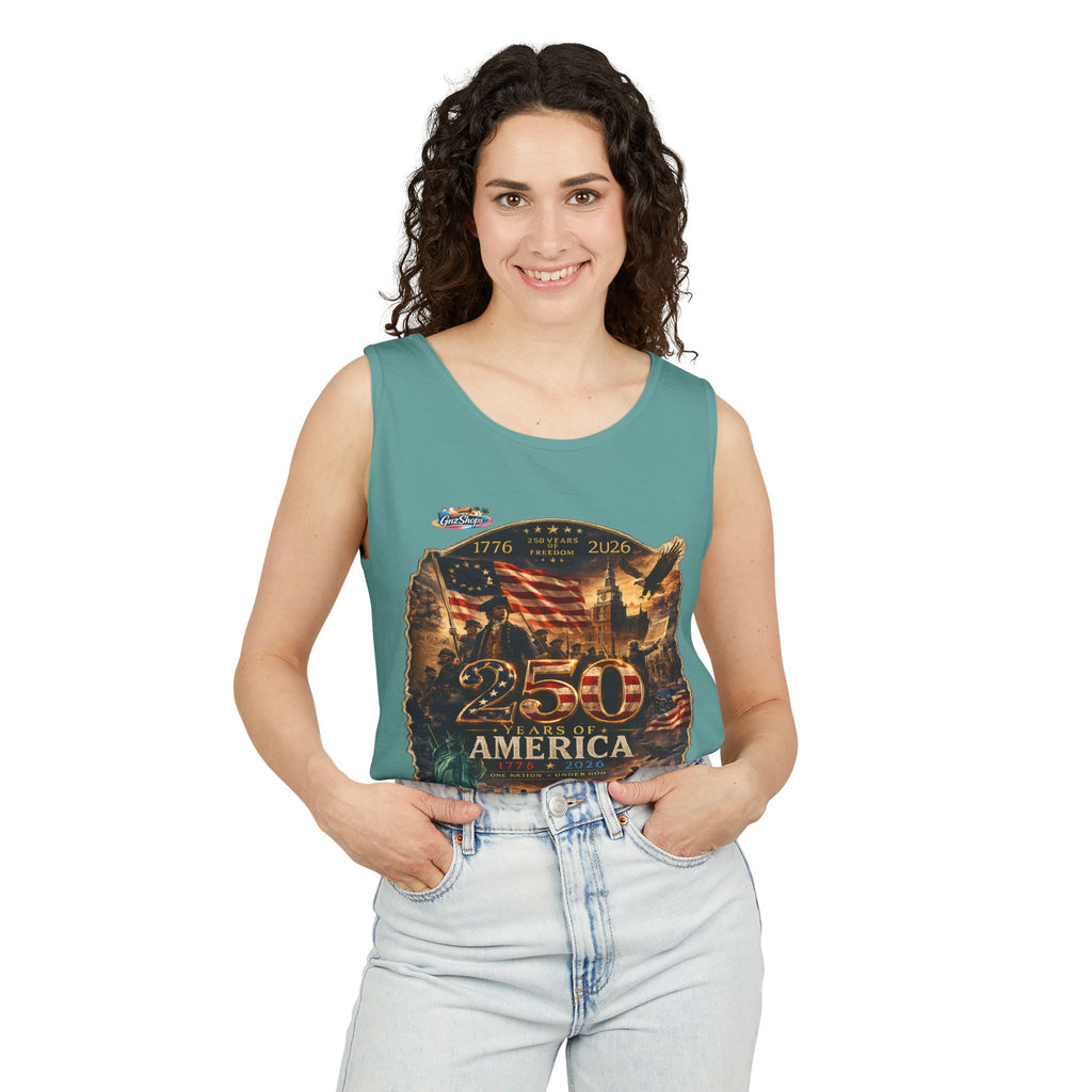 Copy of 250 PREMIUM Unisex Garment-Dyed Tank Top