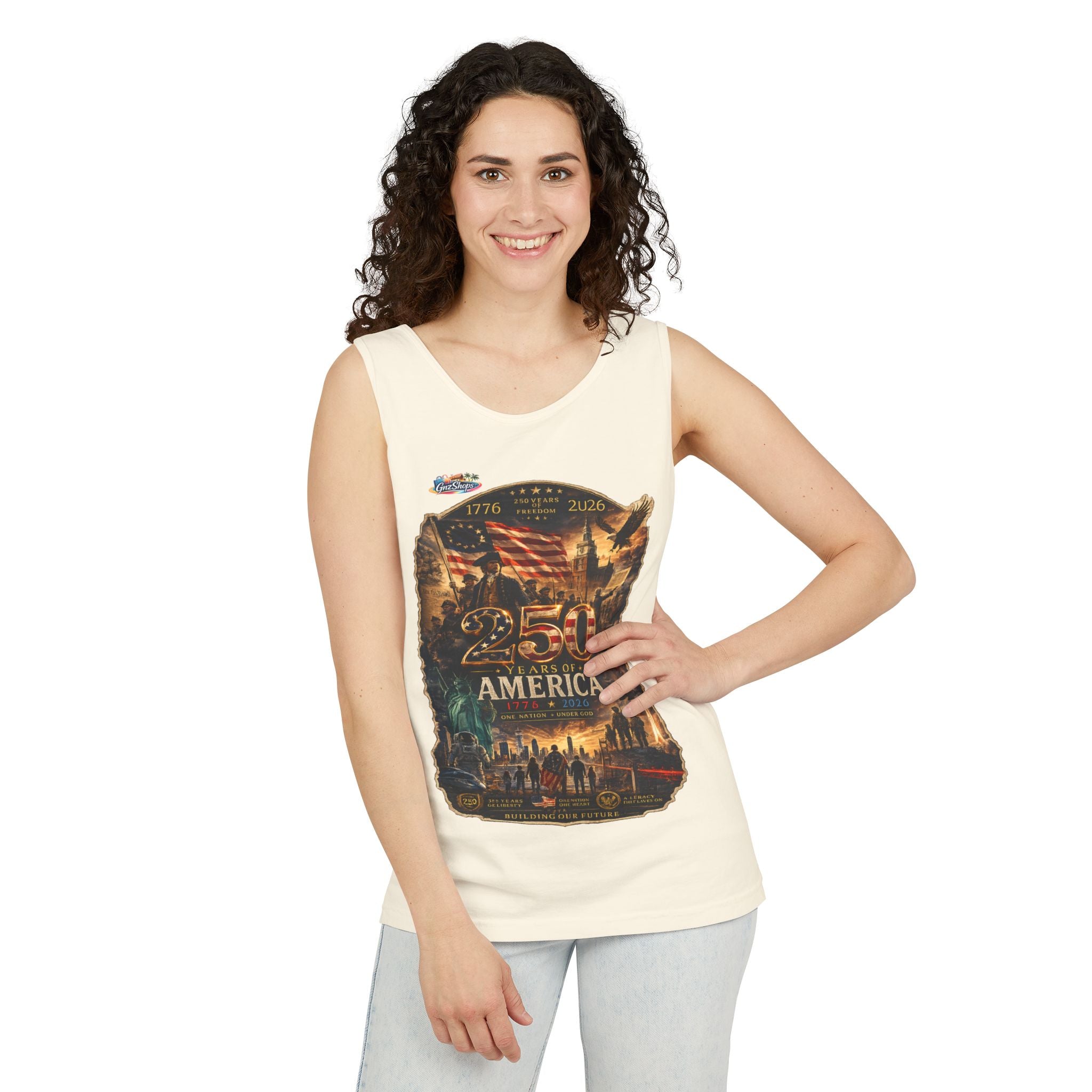 Copy of 250 PREMIUM Unisex Garment-Dyed Tank Top
