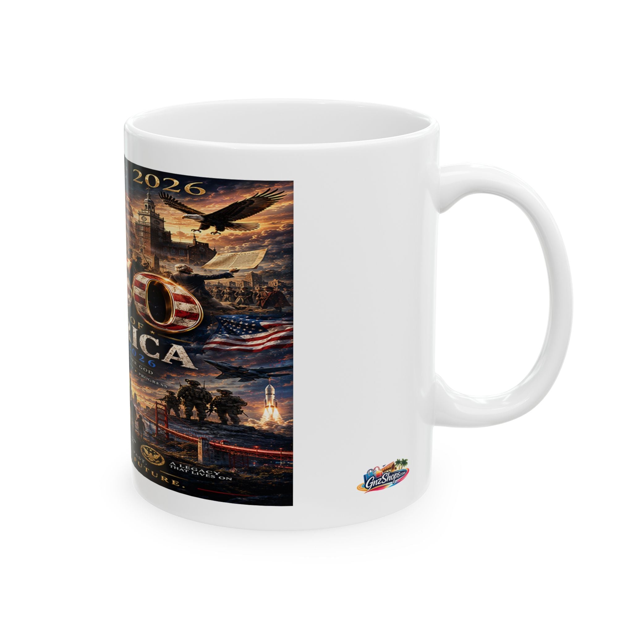 250 V2 Ceramic Mug, (11oz, 15oz)