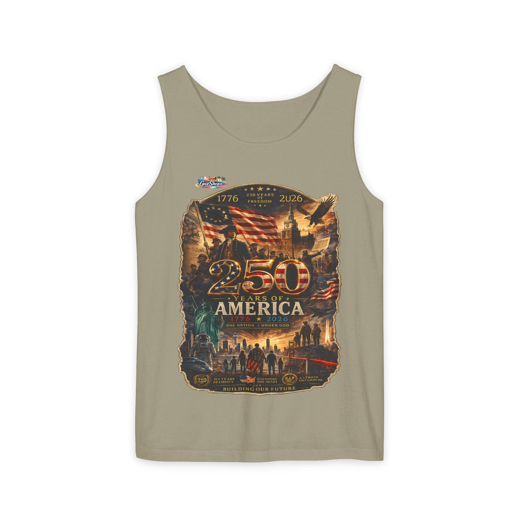 Copy of 250 PREMIUM Unisex Garment-Dyed Tank Top