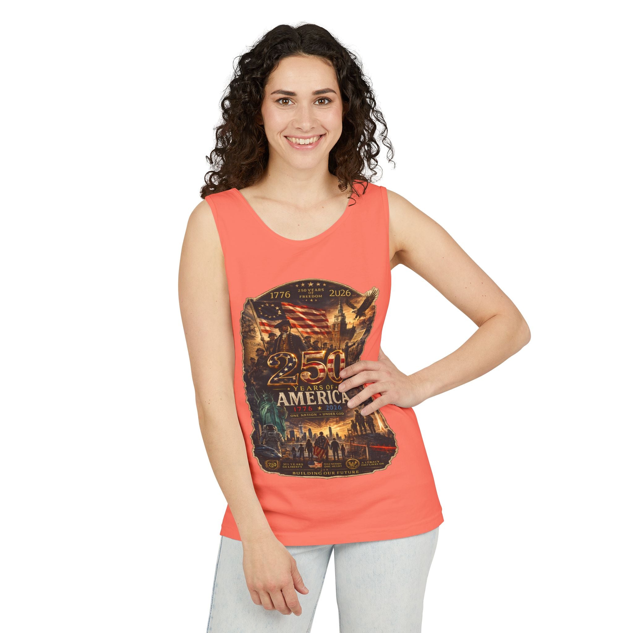 250 PREMIUM Unisex Garment-Dyed Tank Top