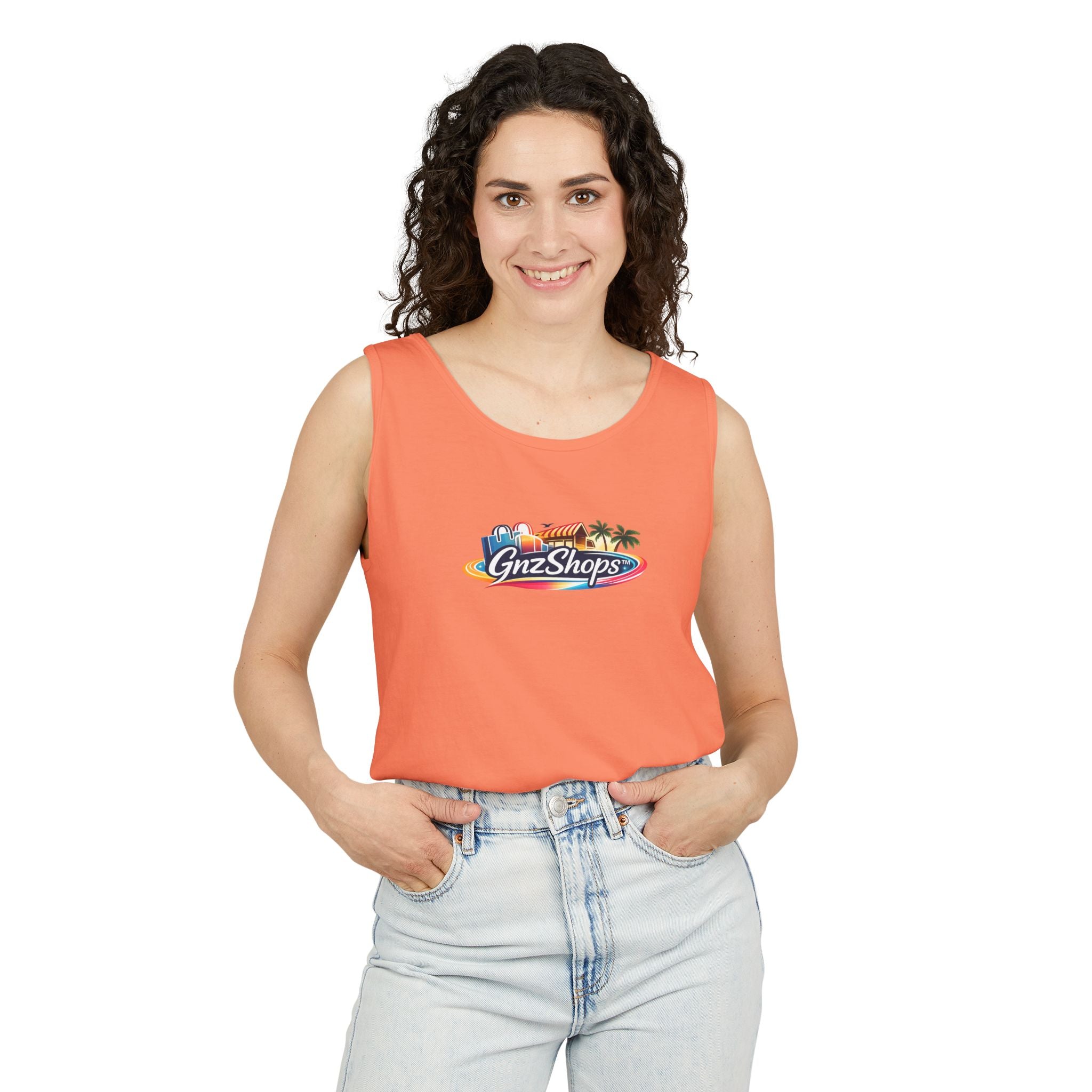 GNZ Unisex Garment-Dyed Tank Top