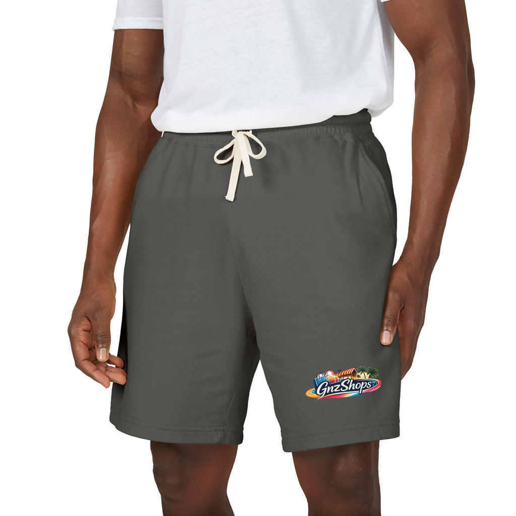 GNZ Unisex Garment-Dyed Lightweight Fleece Sweat Shorts