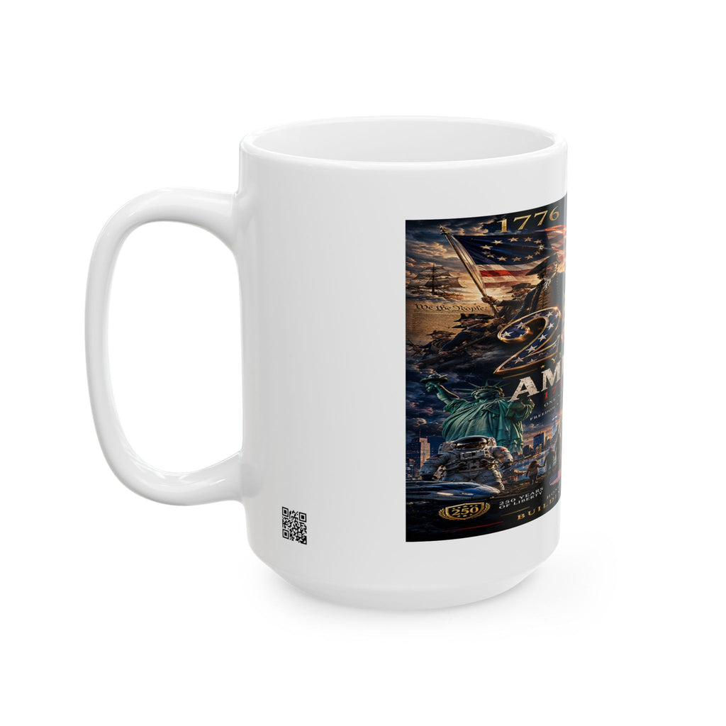 250 V2 Ceramic Mug, (11oz, 15oz)