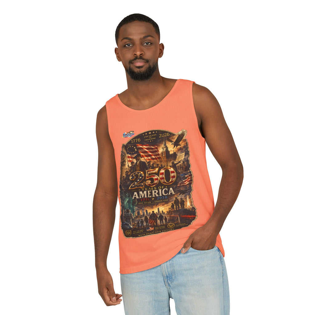 Copy of 250 PREMIUM Unisex Garment-Dyed Tank Top