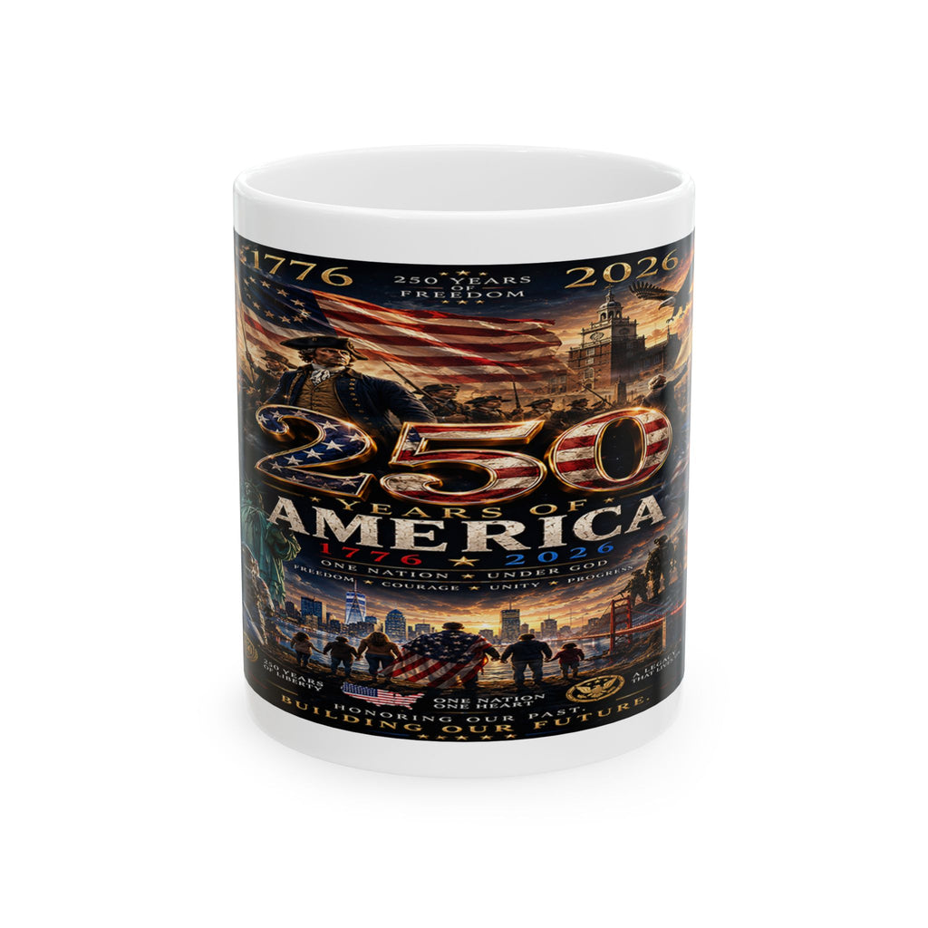 250 V2 Ceramic Mug, (11oz, 15oz)