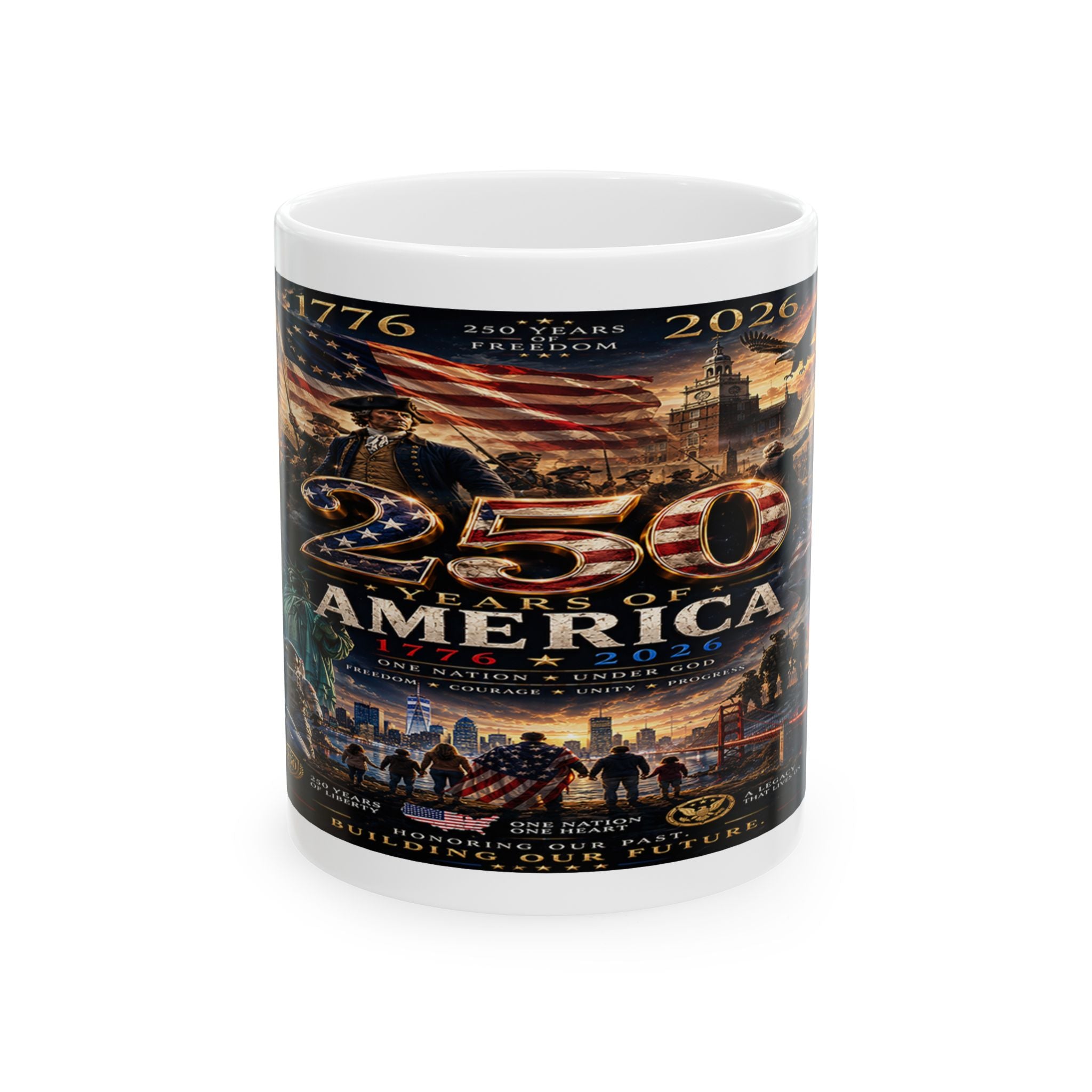 250 V2 Ceramic Mug, (11oz, 15oz)