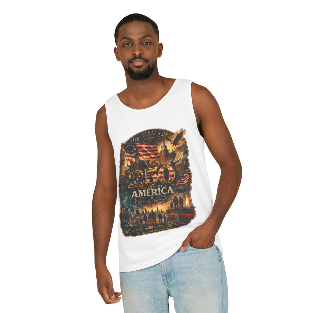 250 PREMIUM Unisex Garment-Dyed Tank Top