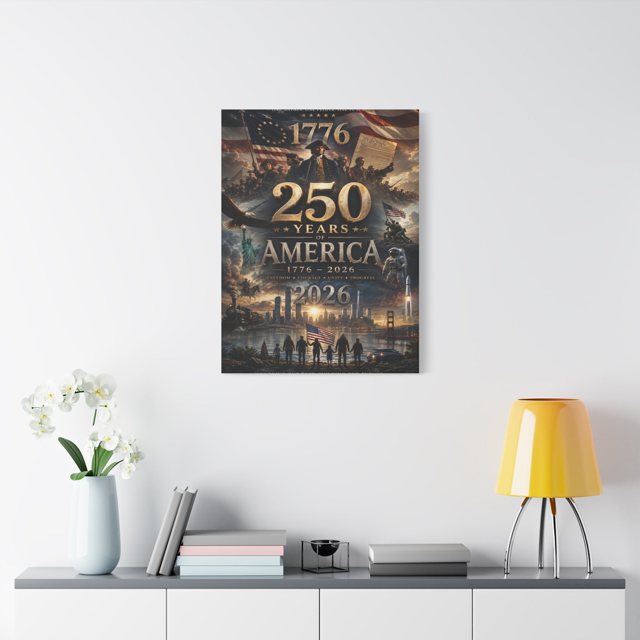 250 Matte Canvas, Stretched, 1.25"