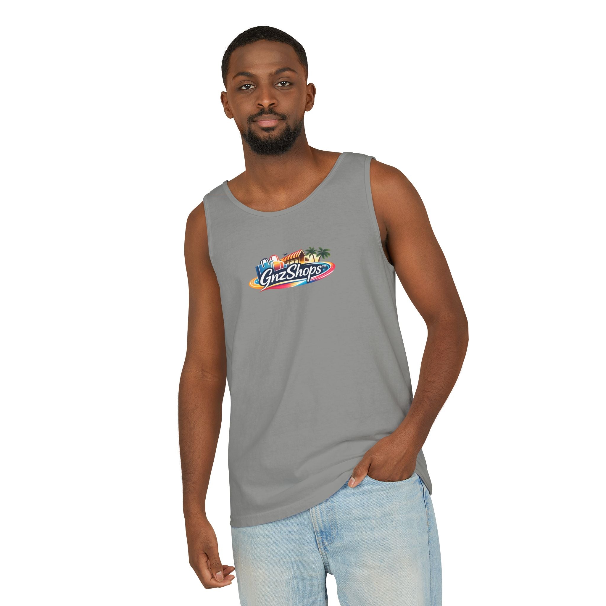 GNZ Unisex Garment-Dyed Tank Top