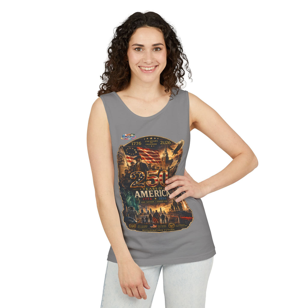 Copy of 250 PREMIUM Unisex Garment-Dyed Tank Top