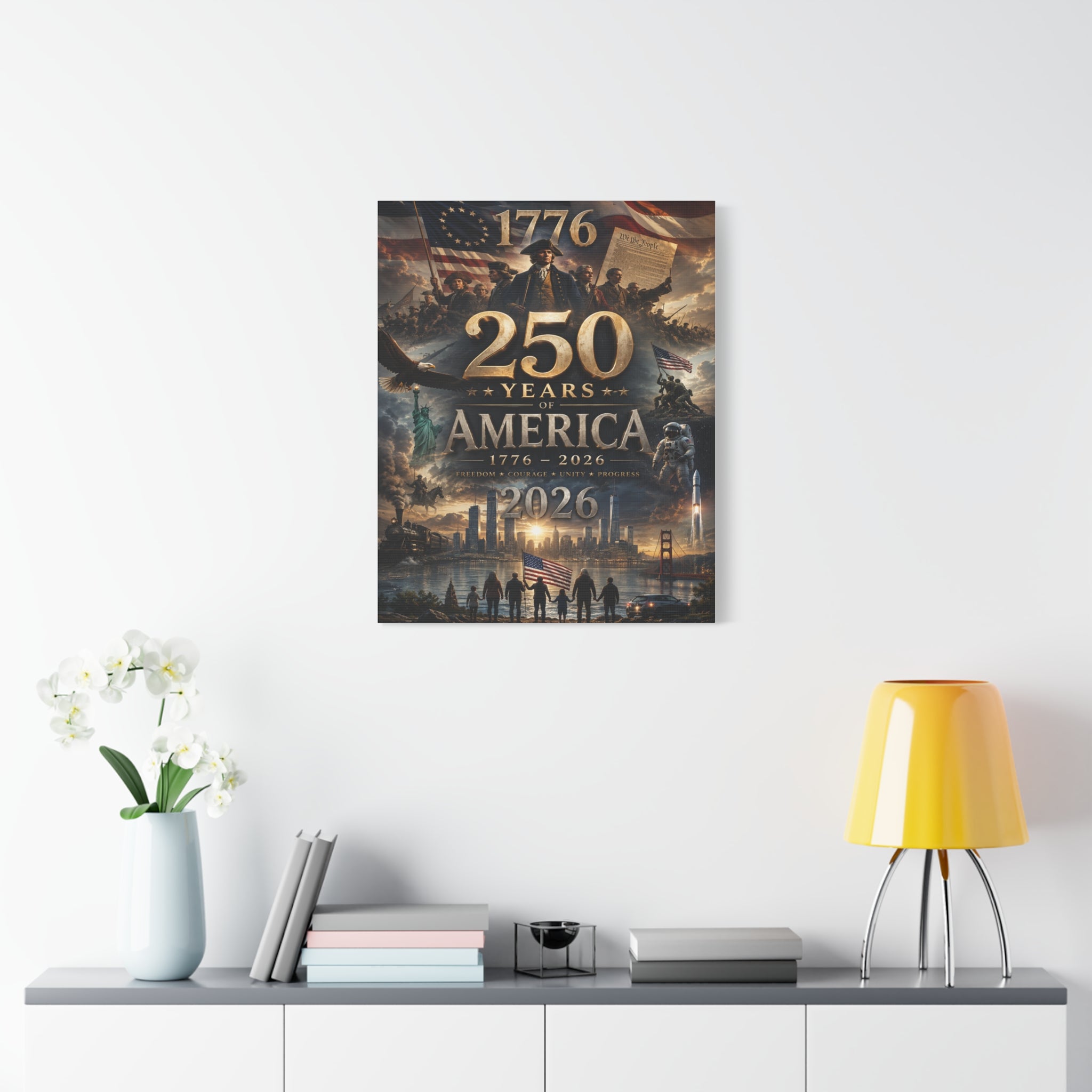 250 Matte Canvas, Stretched, 1.25"