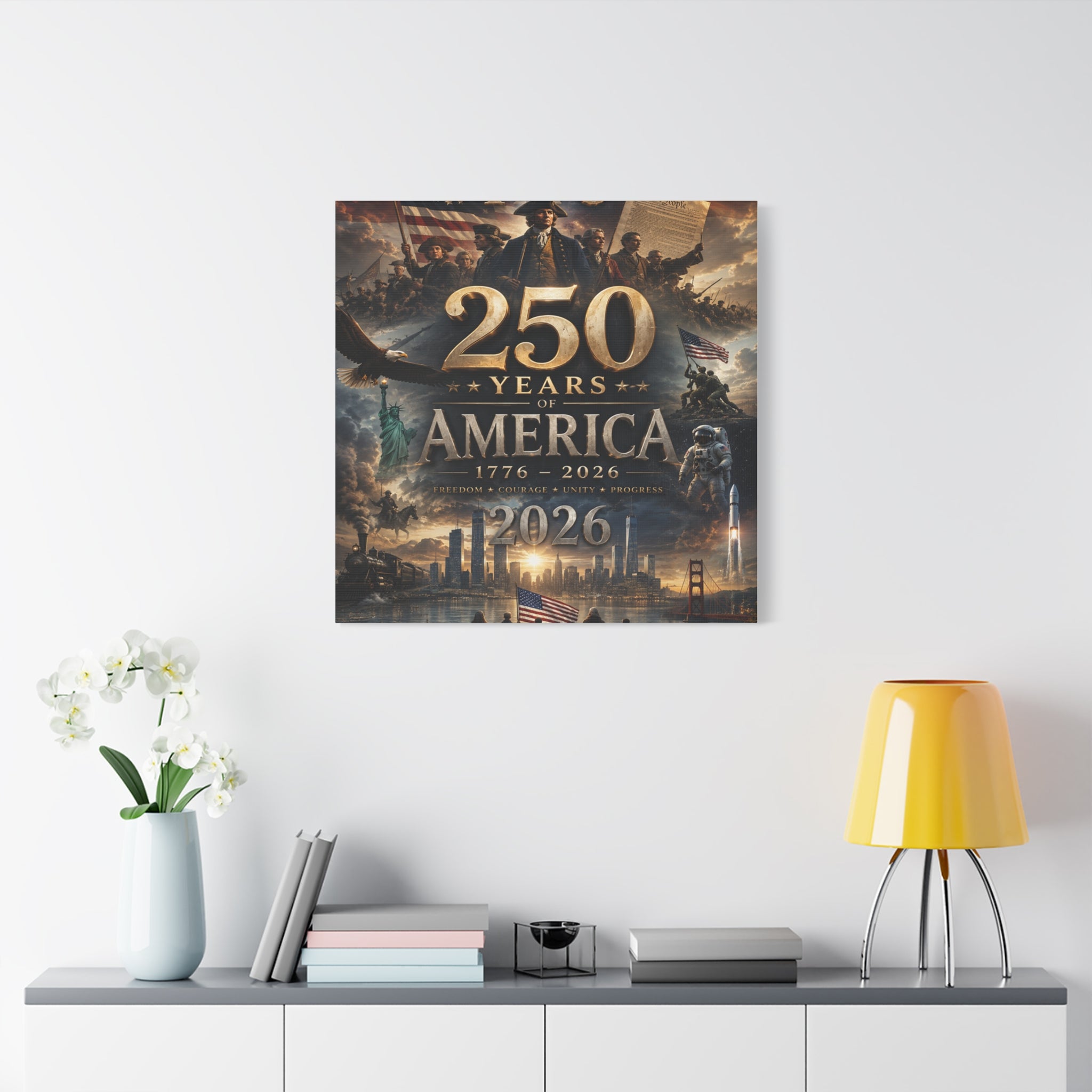 250 Matte Canvas, Stretched, 1.25"