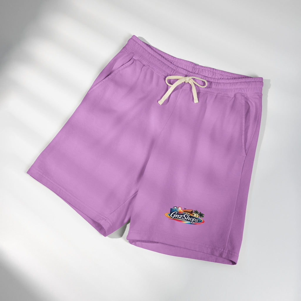 GNZ Unisex Garment-Dyed Lightweight Fleece Sweat Shorts