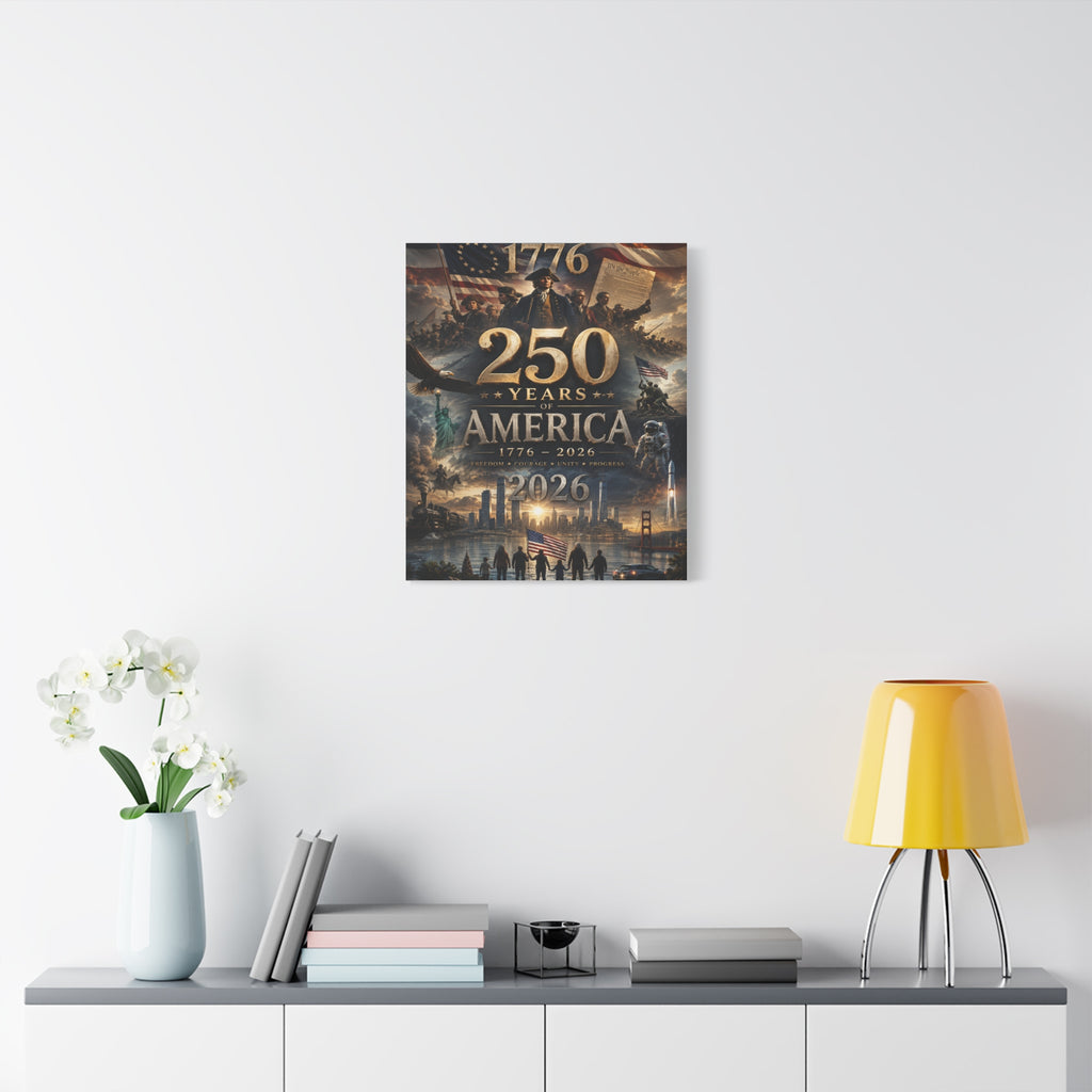 250 Matte Canvas, Stretched, 1.25"
