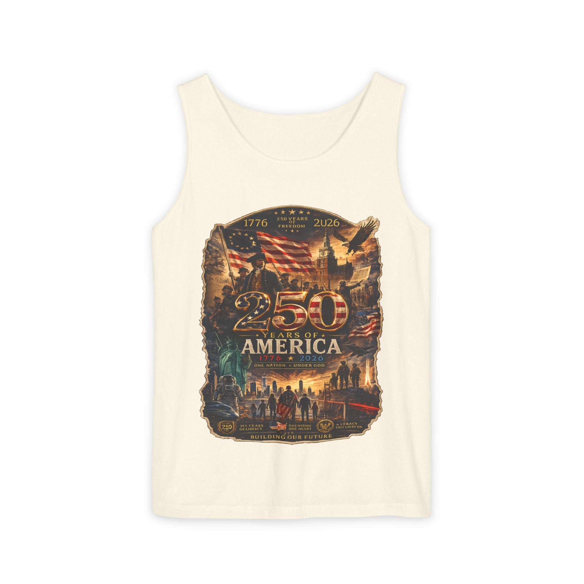 250 PREMIUM Unisex Garment-Dyed Tank Top