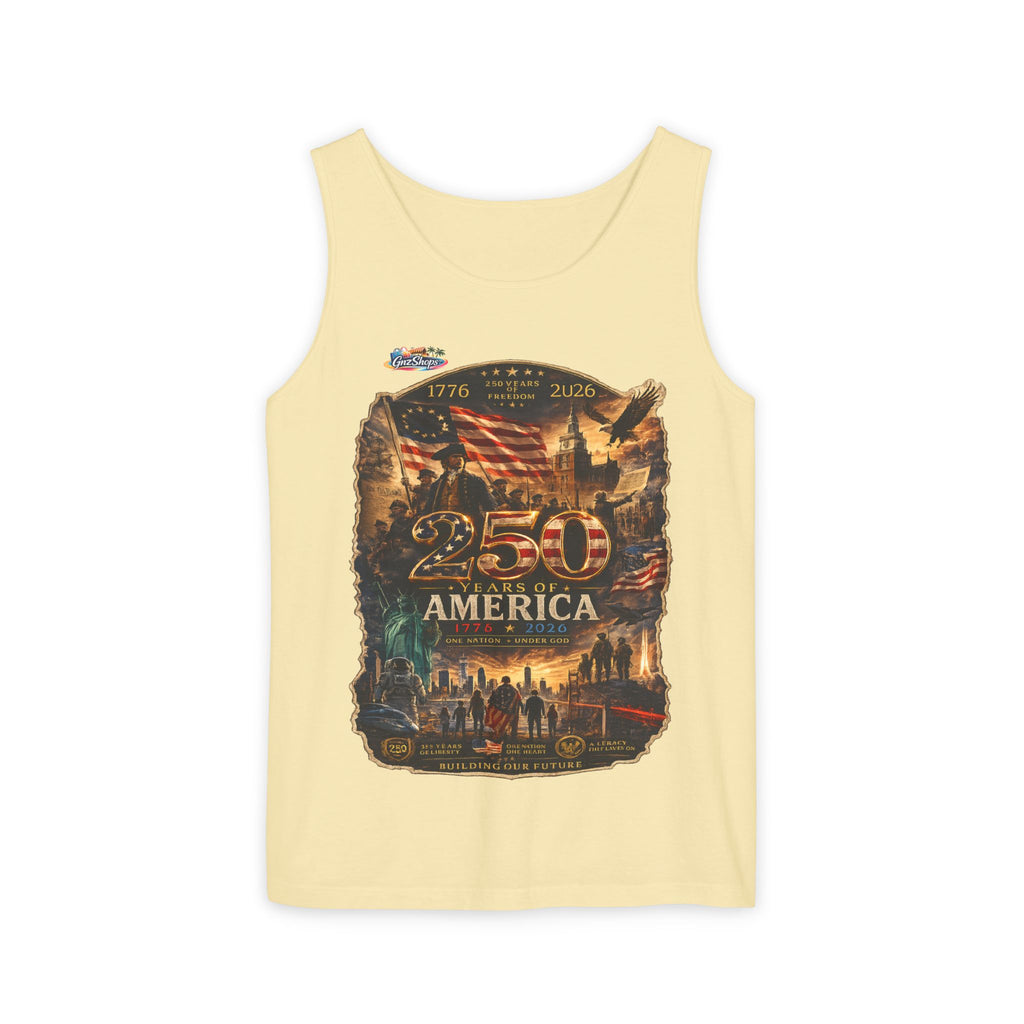 Copy of 250 PREMIUM Unisex Garment-Dyed Tank Top