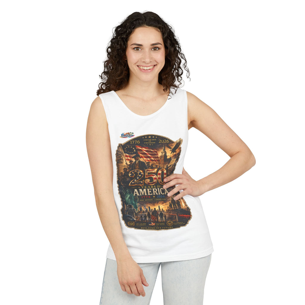 Copy of 250 PREMIUM Unisex Garment-Dyed Tank Top
