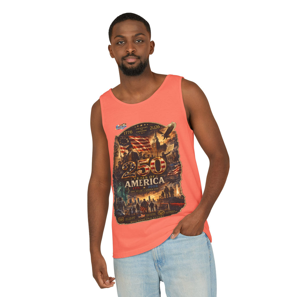 Copy of 250 PREMIUM Unisex Garment-Dyed Tank Top