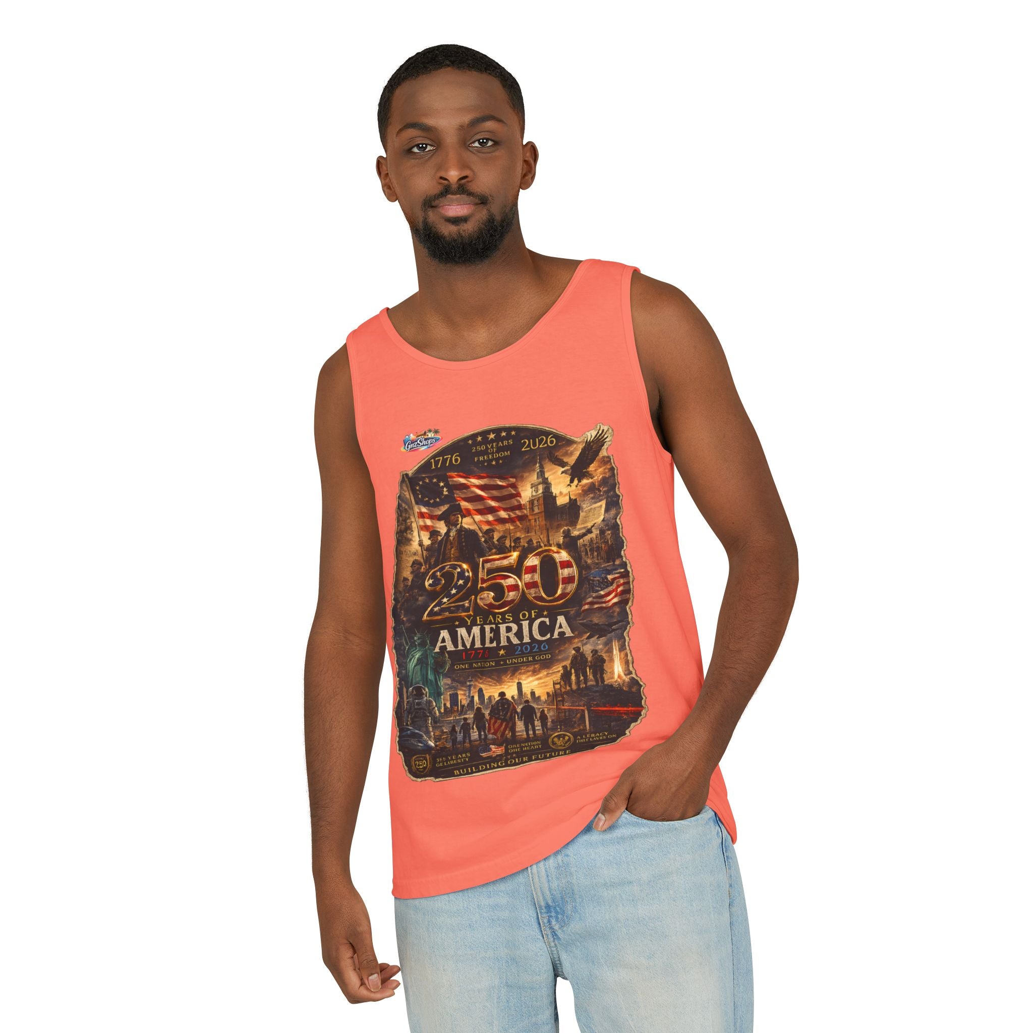 Copy of 250 PREMIUM Unisex Garment-Dyed Tank Top