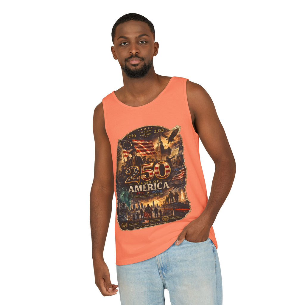250 PREMIUM Unisex Garment-Dyed Tank Top