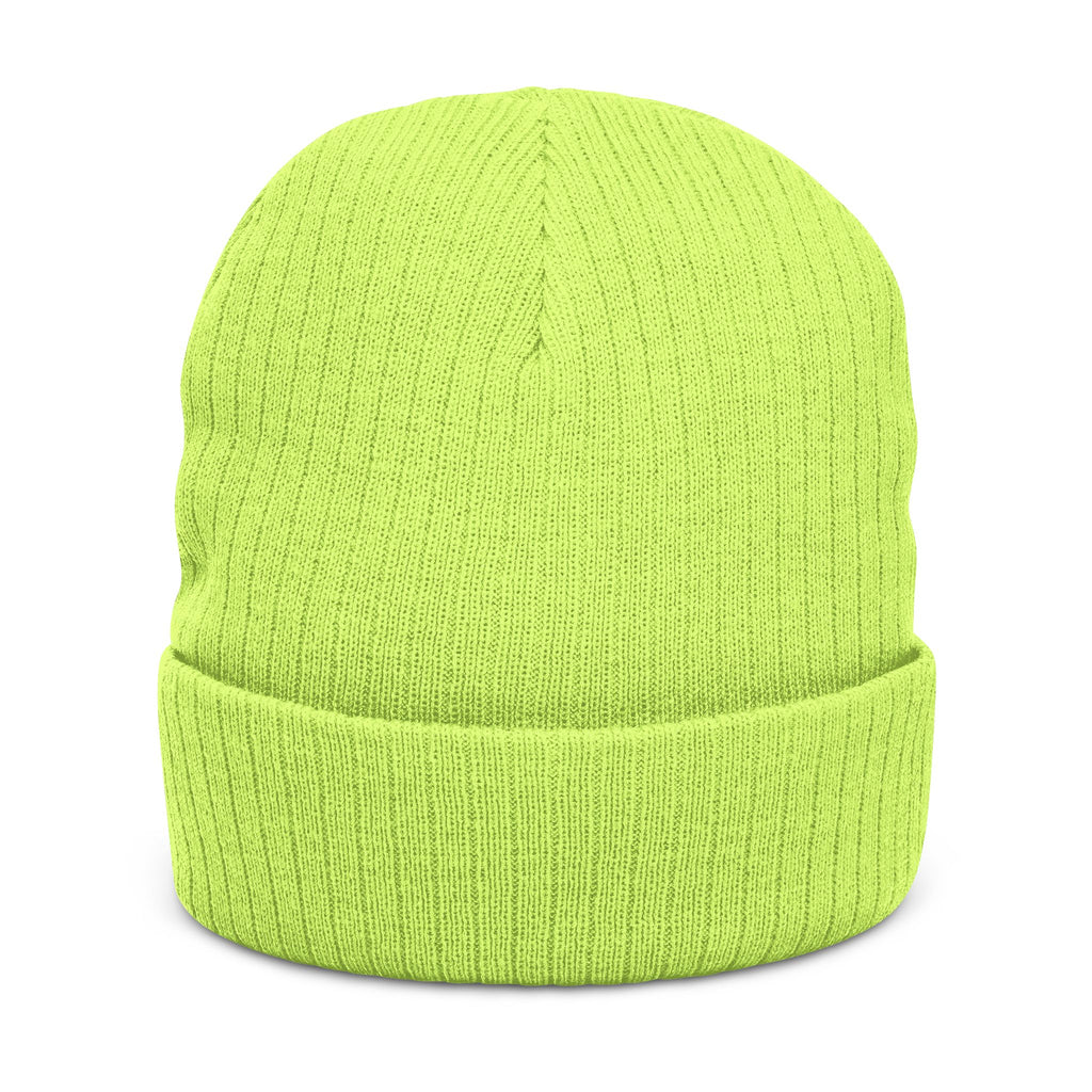 GNZ Ribbed Knit Beanie (Embroidery)