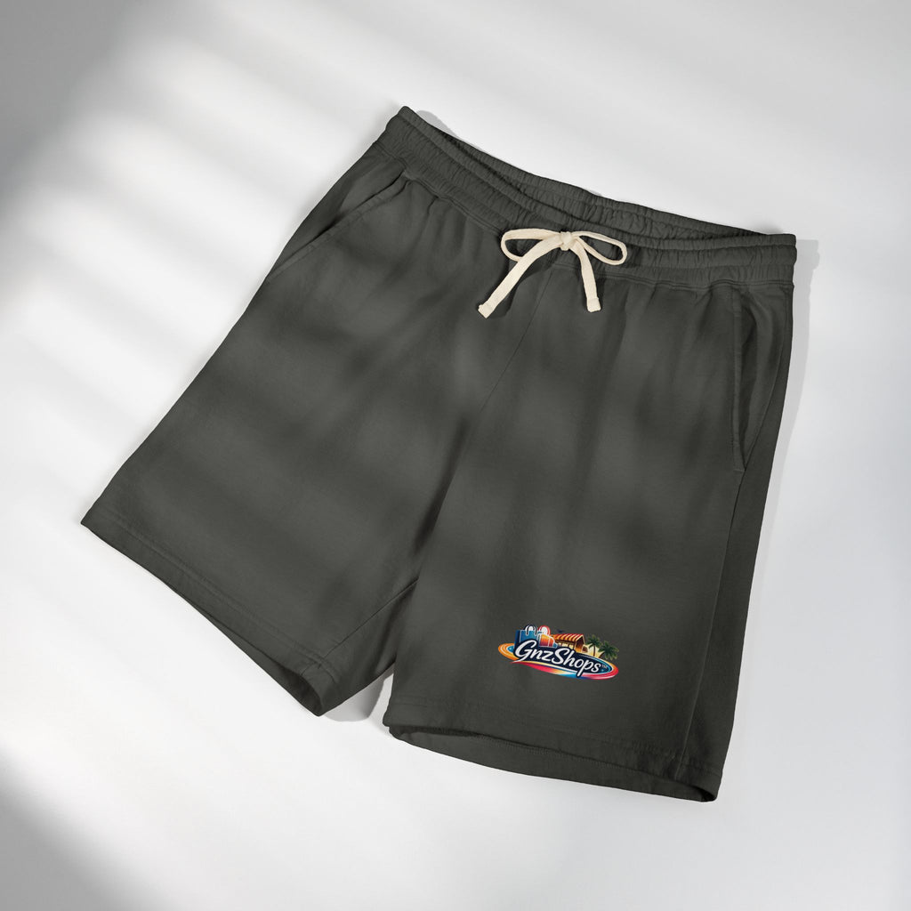GNZ Unisex Garment-Dyed Lightweight Fleece Sweat Shorts